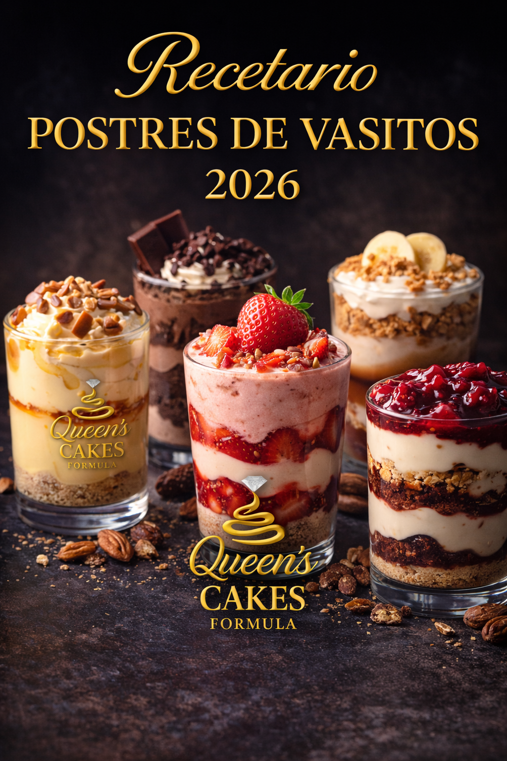 Recetario de Postres de Vasitos 2026 (FAVOR LEER DESCRIPCIÓN)