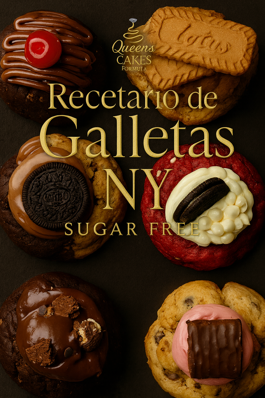 Recetario de Galletas NY Style Sugar Free Vol.2 “NEW” (FAVOR LEER DESCRIPCIÓN)