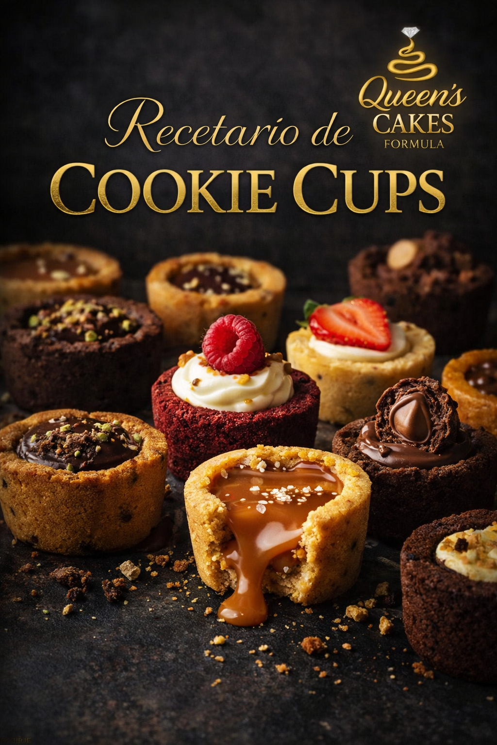 Recetario Cookie Cups(FAVOR LEER DESCRIPCIÓN)