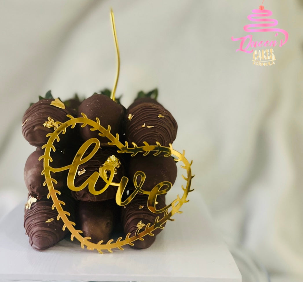 Curso Fresas en Bizcocho (FAVOR LEER LA DESCRIPCIÓN)