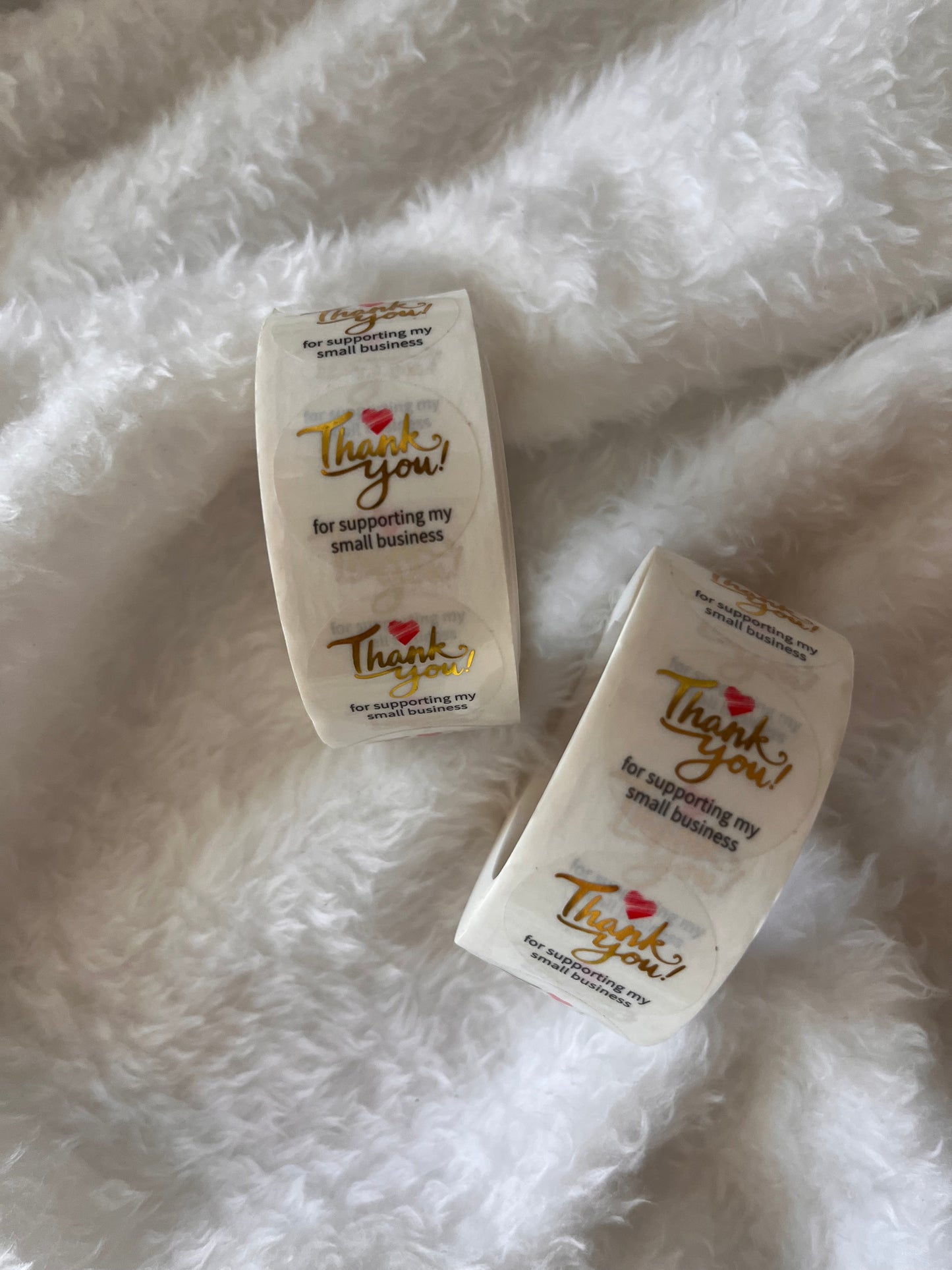 “Thank You Sticker Roll”