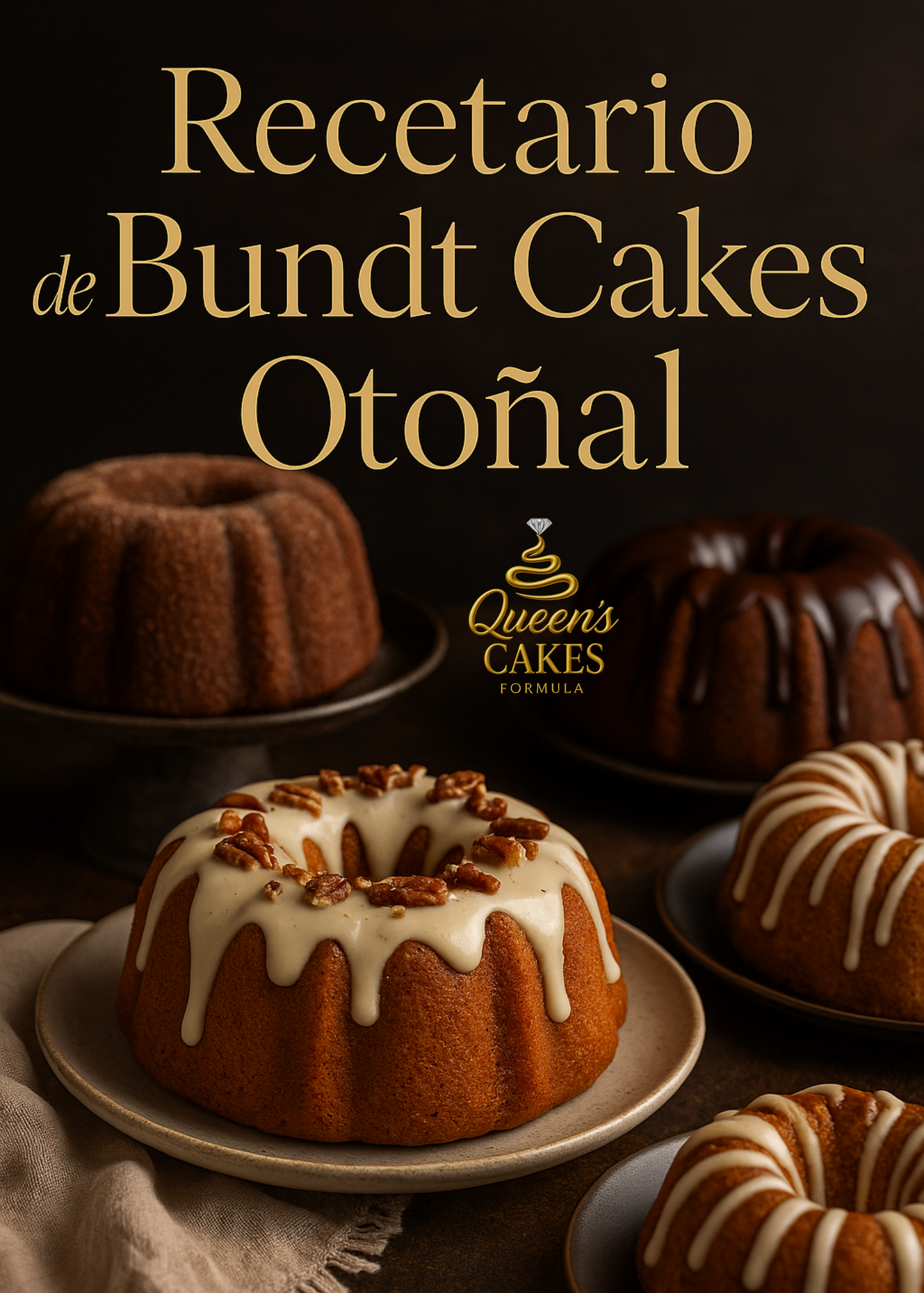 Recetario de Bundt Cake Otoñal “NEW” (FAVOR LEER DESCRIPCIÓN)