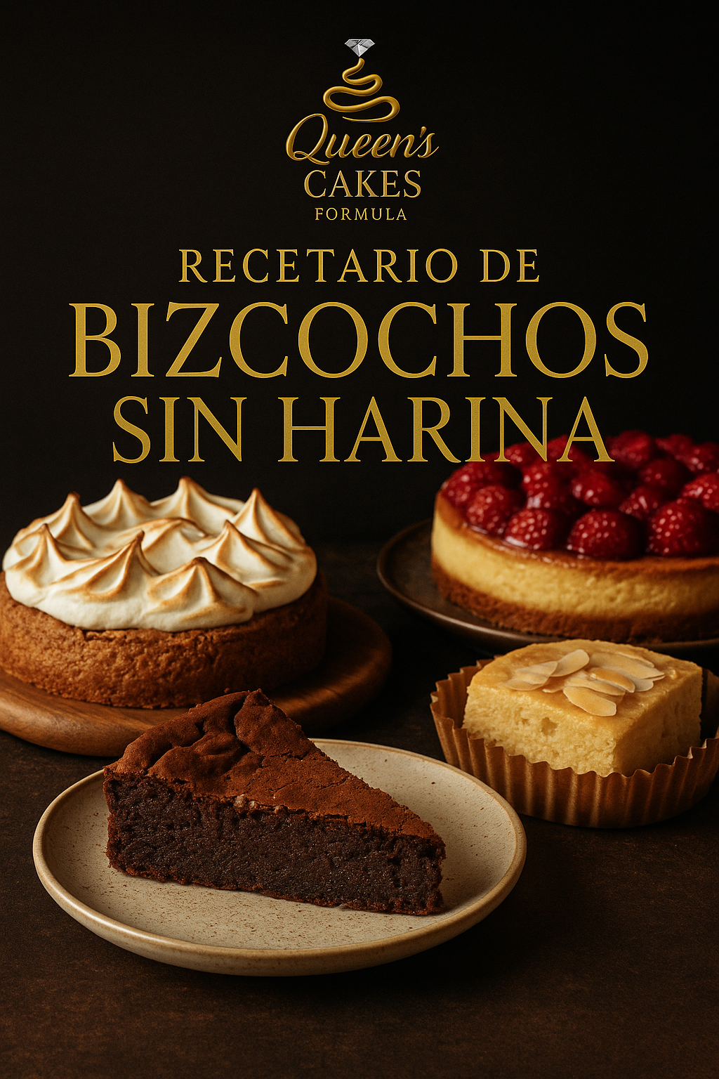 Recetario de Bizcochos Sin Harina (FAVOR LEER LA DESCRIPCIÓN)