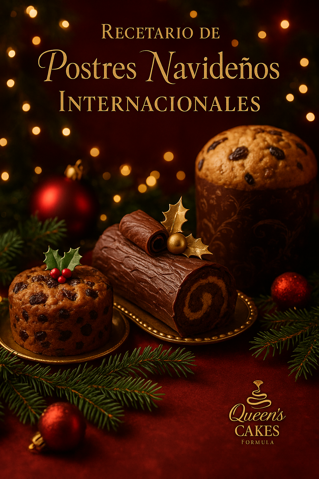Recetario de Postres Navideños Internacionales (FAVOR LEER LA DESCRIPCIÓN)