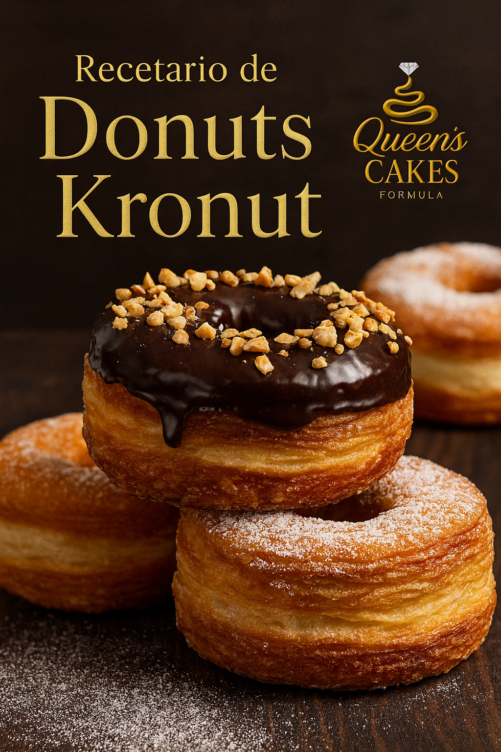 Recetario de Donuts Kronuts Vol.2 (FAVOR LEER DESCRIPCIÓN)
