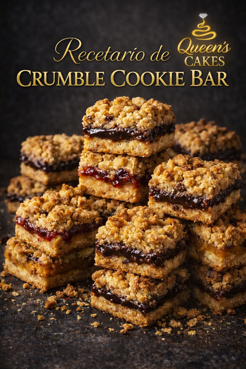 Recetario de Crumble Cookie Bar (FAVOR LEER DESCRIPCIÓN)