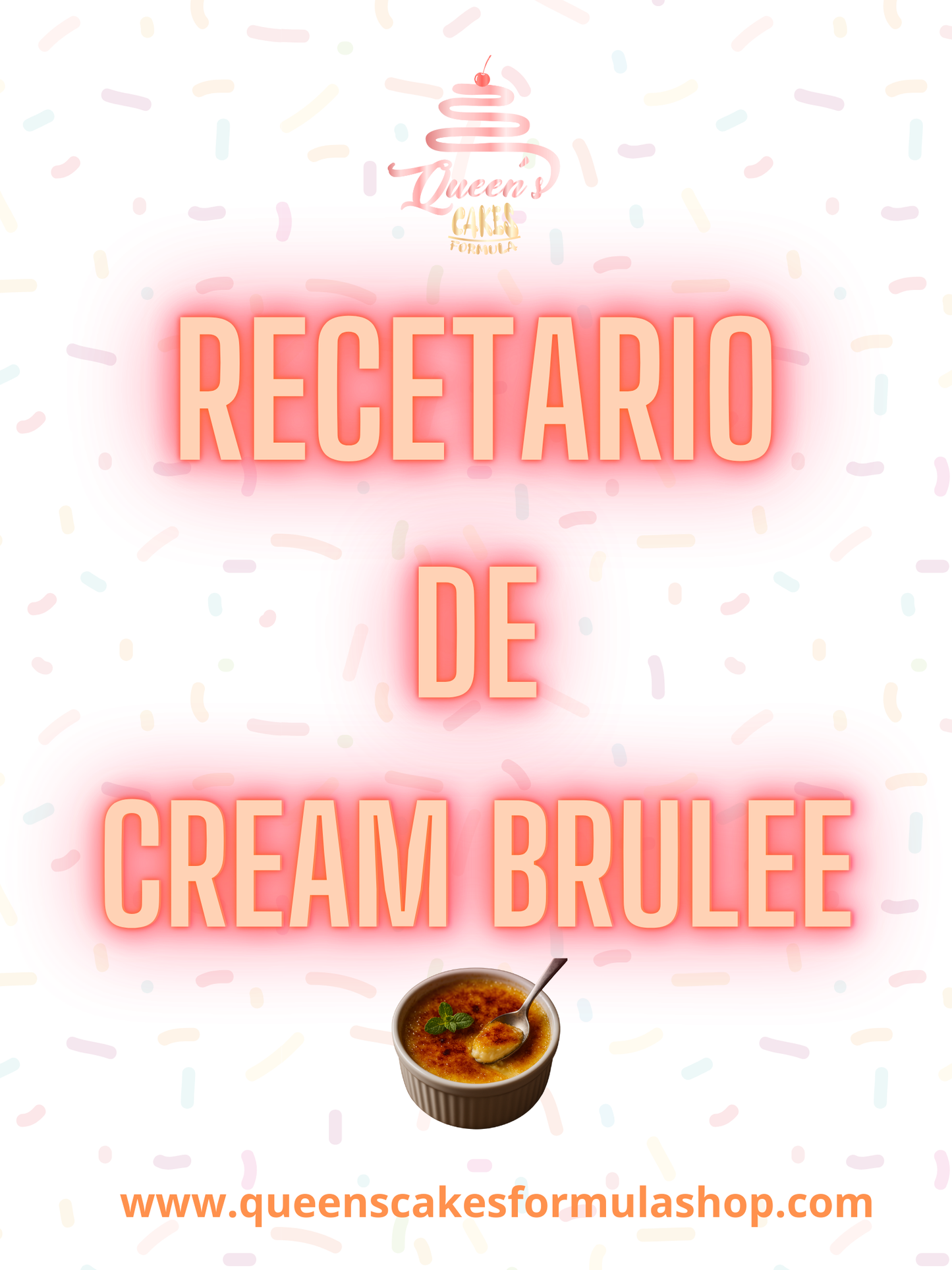 Recetario de Cream Brulee (FAVOR LEER LA DESCRIPCIÓN)