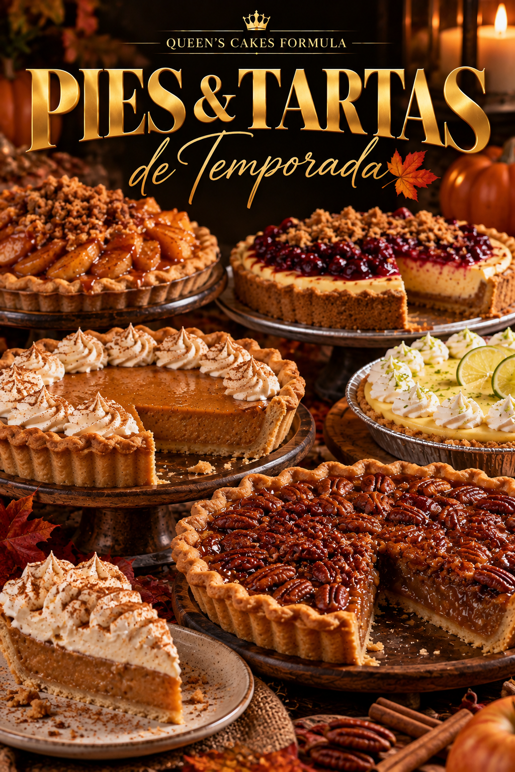 Recetario de Pies & Tartas de Temporada | Recetario Digital