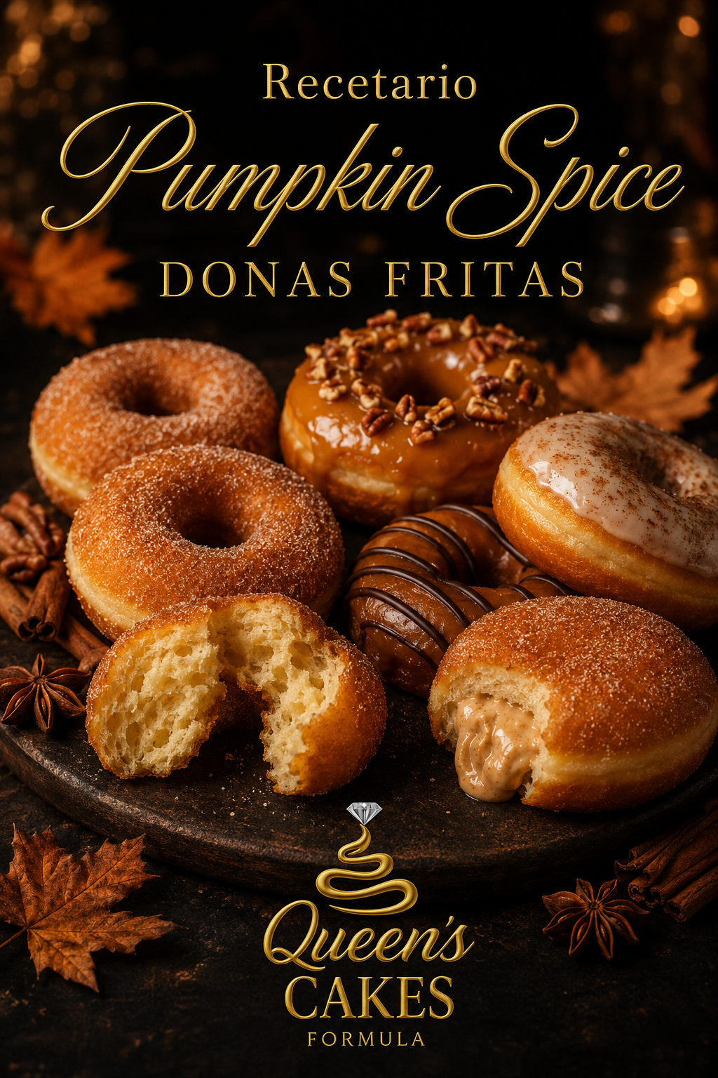 Recetario Pumpkin Spice Donas Fritas Vol.2 | Recetario Digital