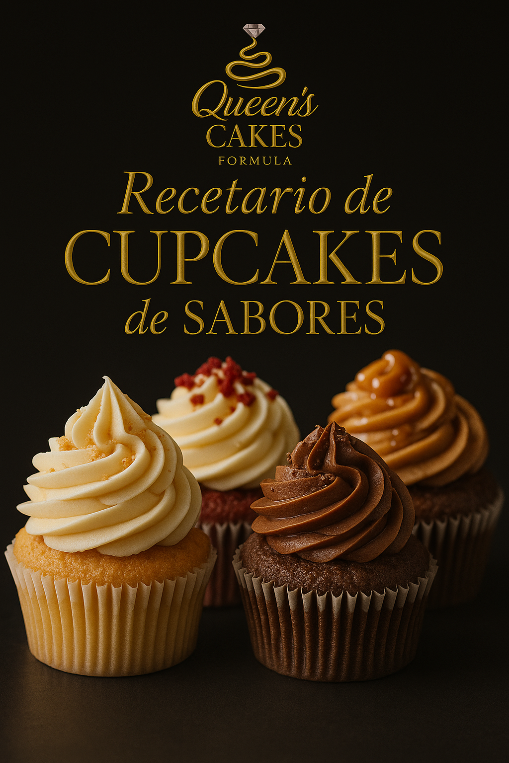 Recetario de Cupcakes de Sabores Vol.1 (FAVOR LEER LA DESCRIPCIÓN)