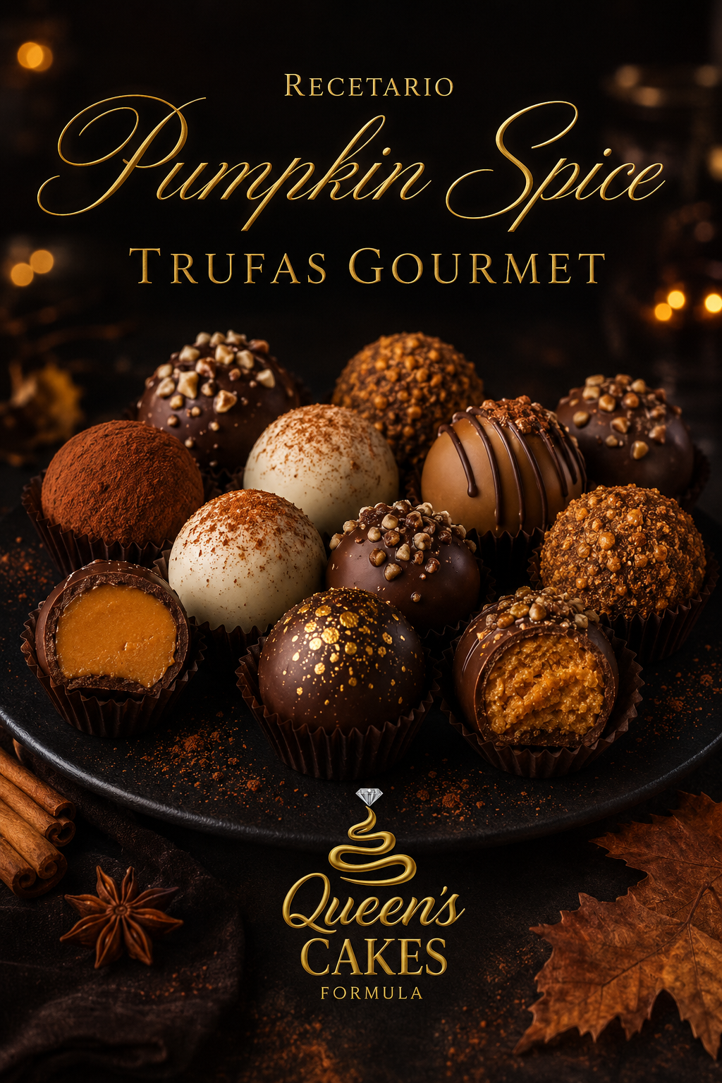 Recetario Pumpkin Spice Trufas Gourmet | Recetario Digital