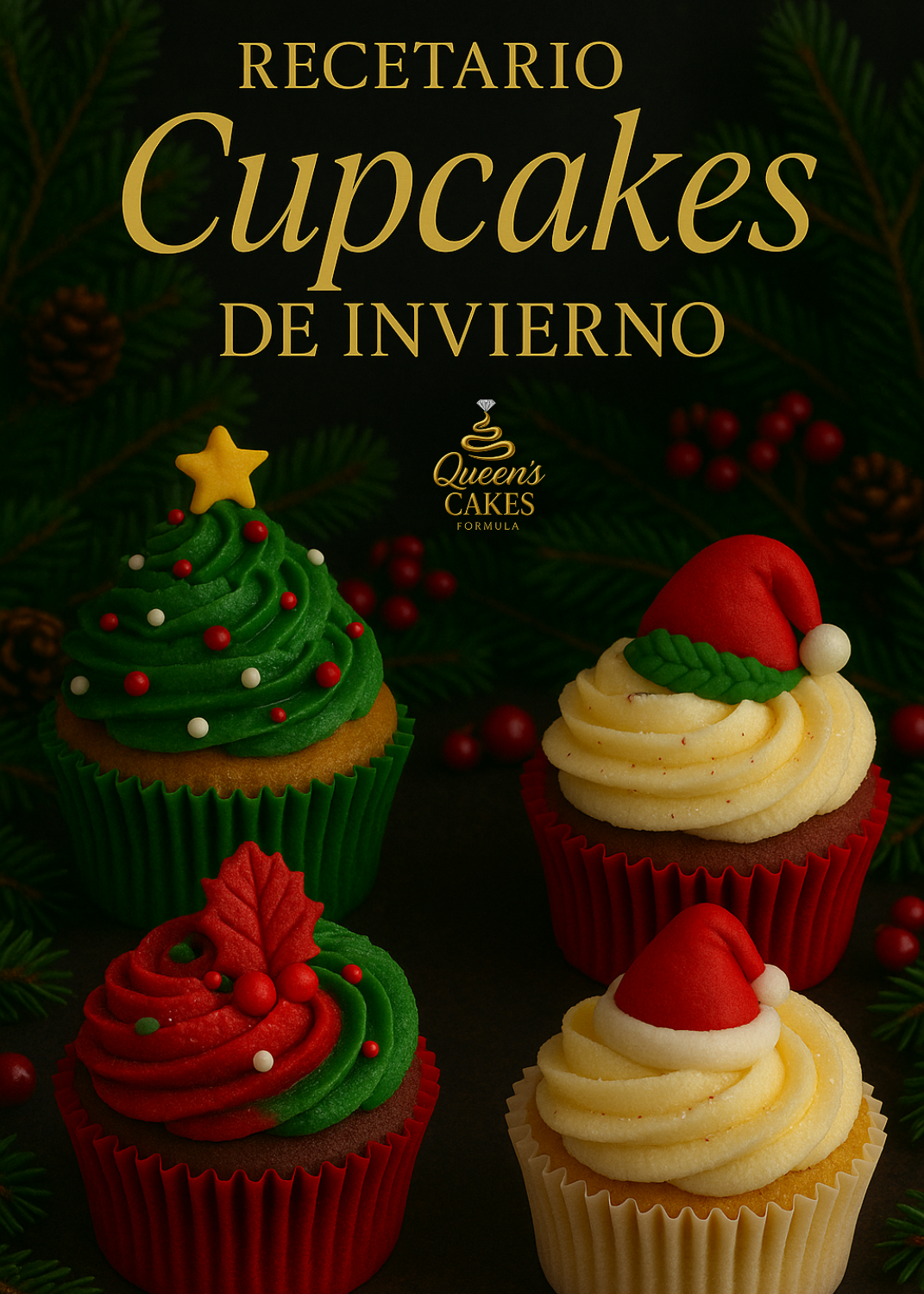 Recetario de Cupcakes de Invierno “NEW” (FAVOR LEER DESCRIPCIÓN)