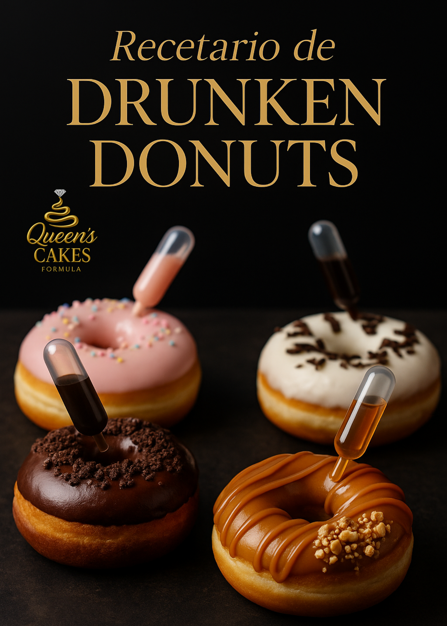 Recetario Drunken Donuts Exclusivo QCF (FAVOR LEER DESCRIPCIÓN)
