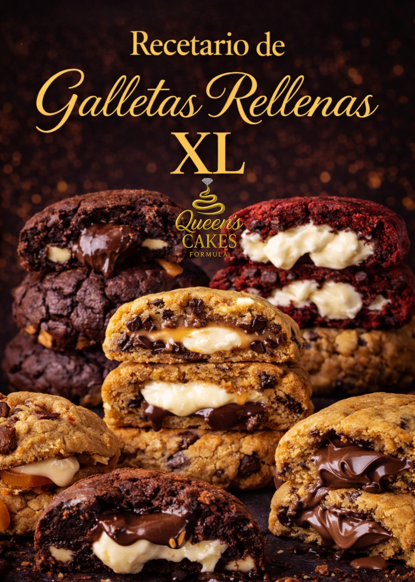 Recetario de Galletas Rellenas XL (FAVOR LEER DESCRIPCIÓN)