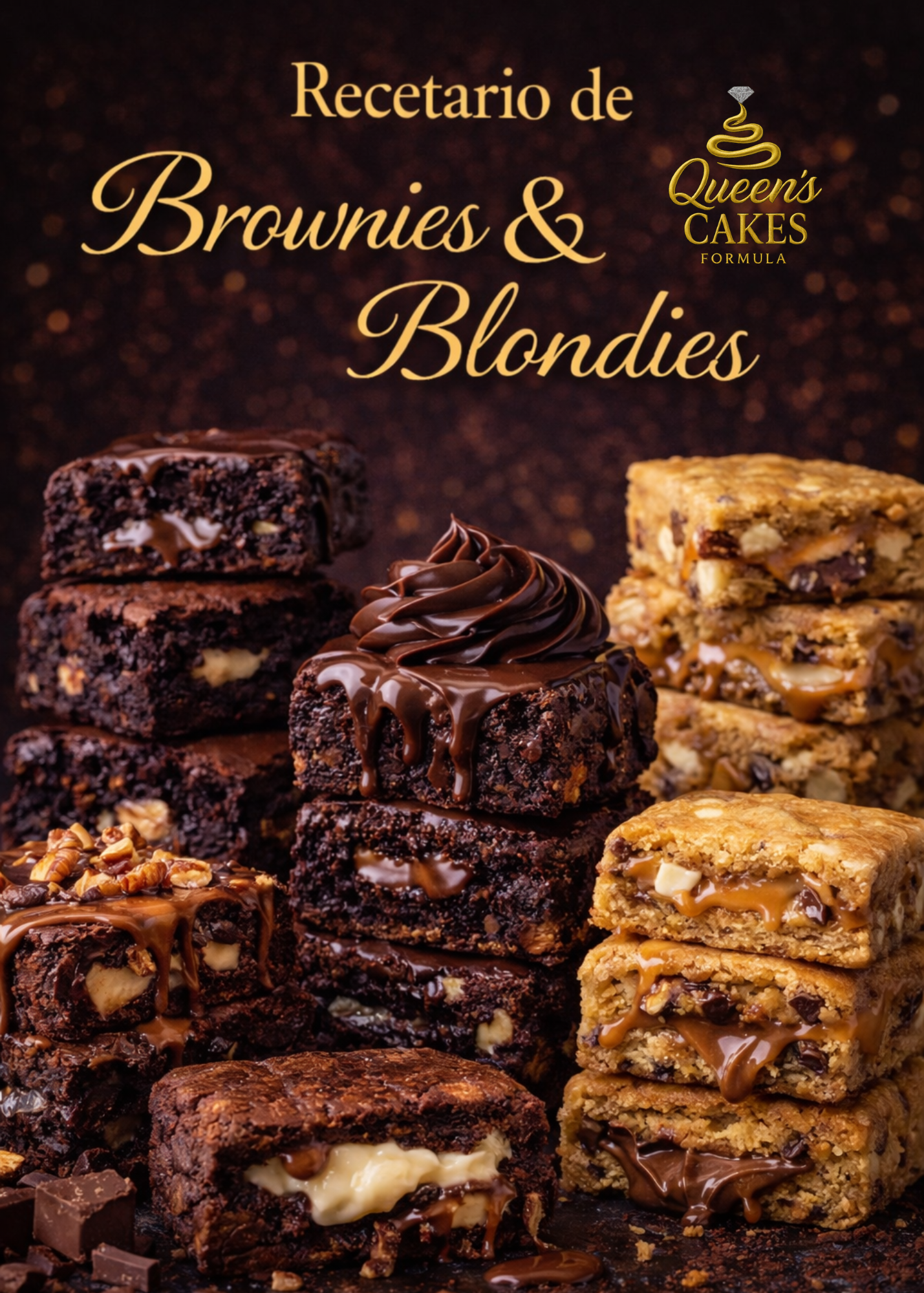 Recetario de Brownies & Blondies (FAVOR LEER DESCRIPCIÓN)