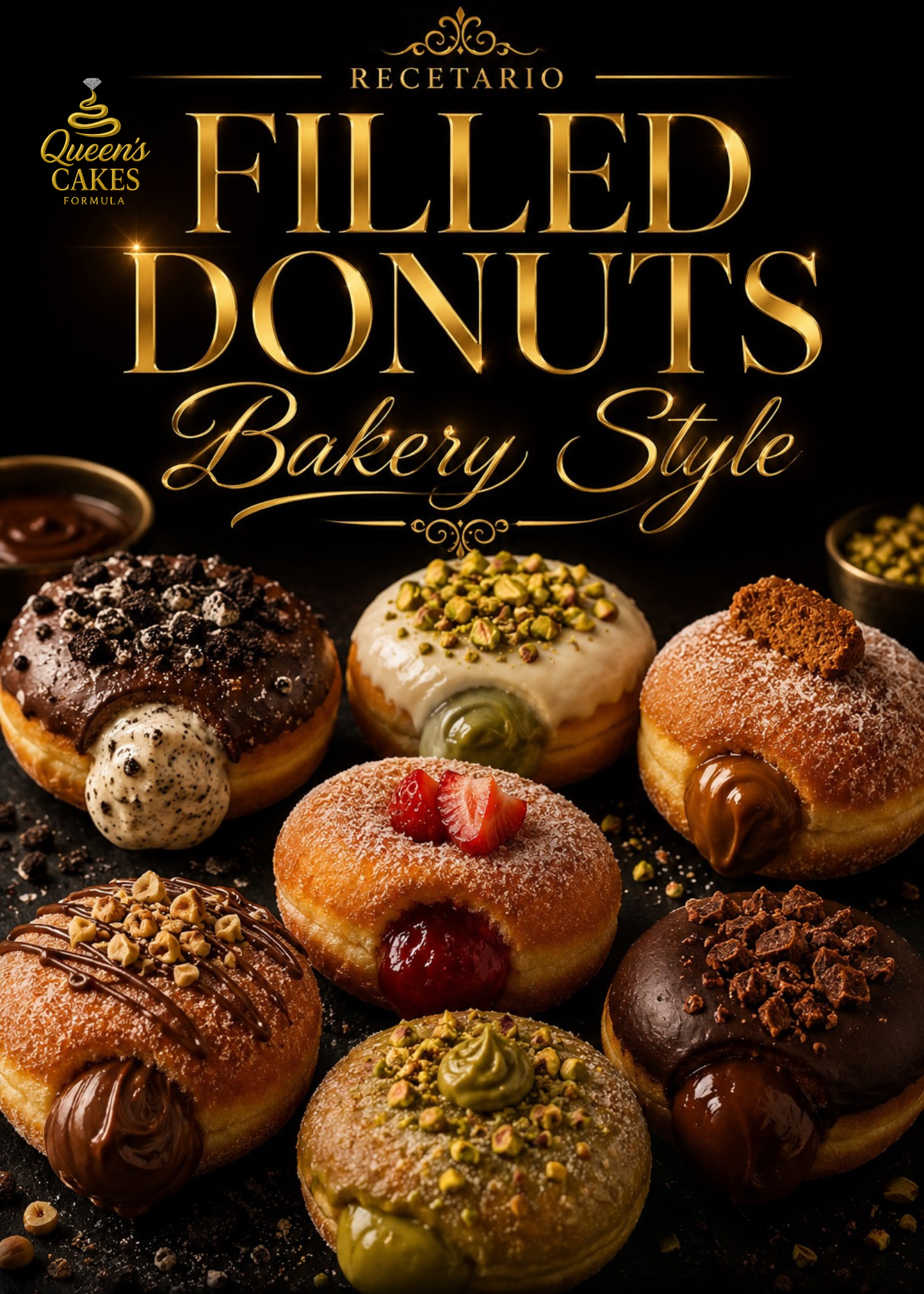 Recetario Filled Donuts Bakery Style | Recetario Digital