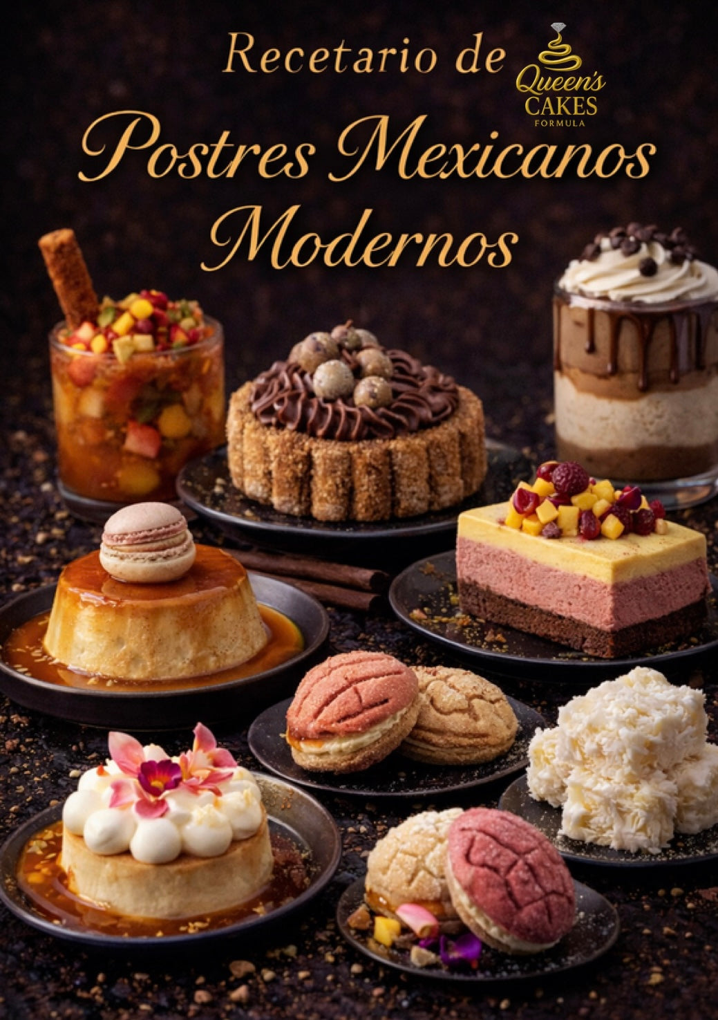 Recetario de Postres Mexicanos Modernos “NEW” (FAVOR LEER DESCRIPCIÓN)