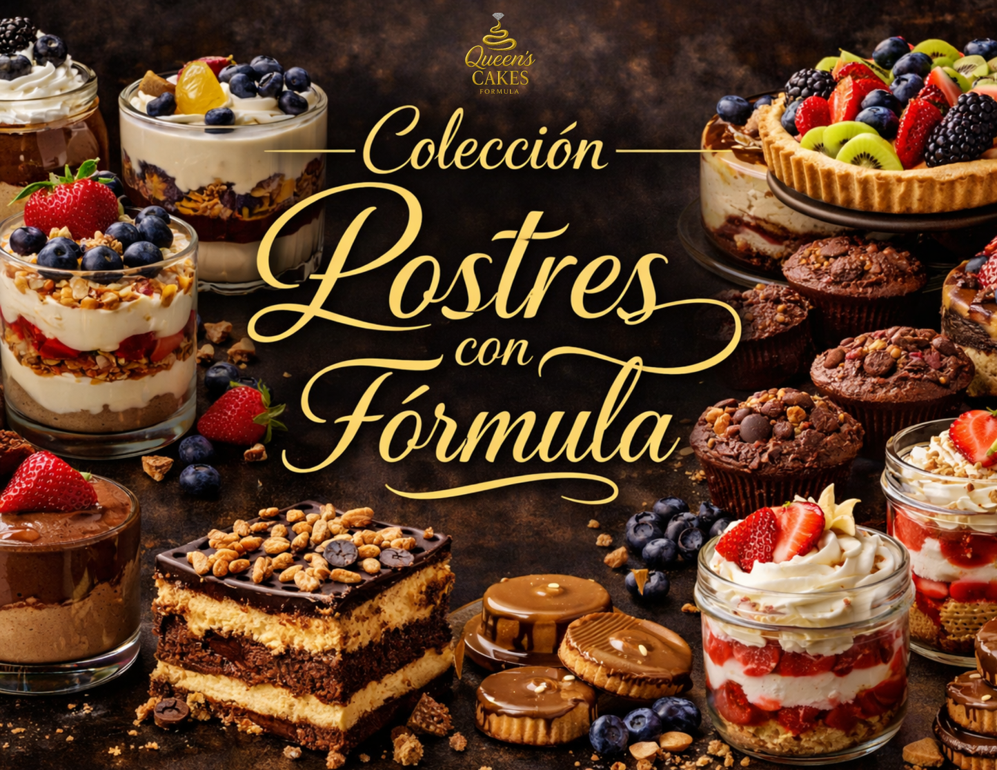 Colección Postres con Fórmula (FAVOR LEER DESCRIPCIÓN)