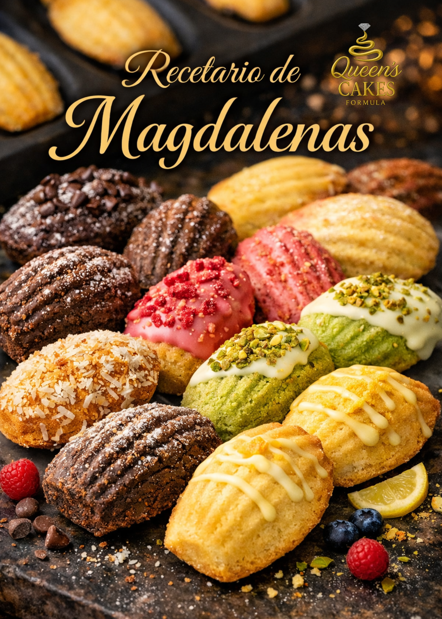 Recetario de Magdalenas (FAVOR LEER DESCRIPCIÓN)