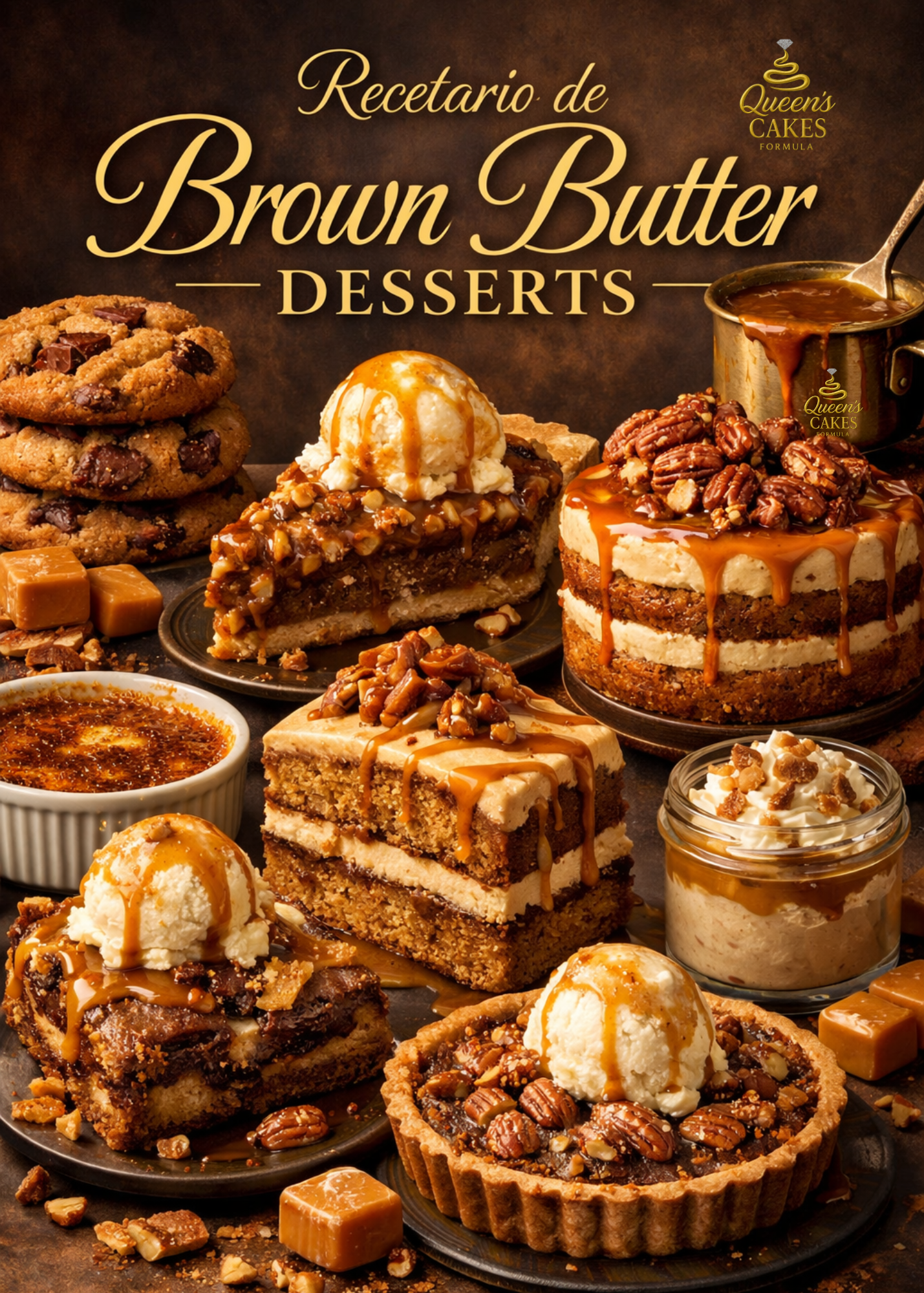 Recetario de Brown Butter Desserts “NEW” (FAVOR LEER DESCRIPCIÓN)