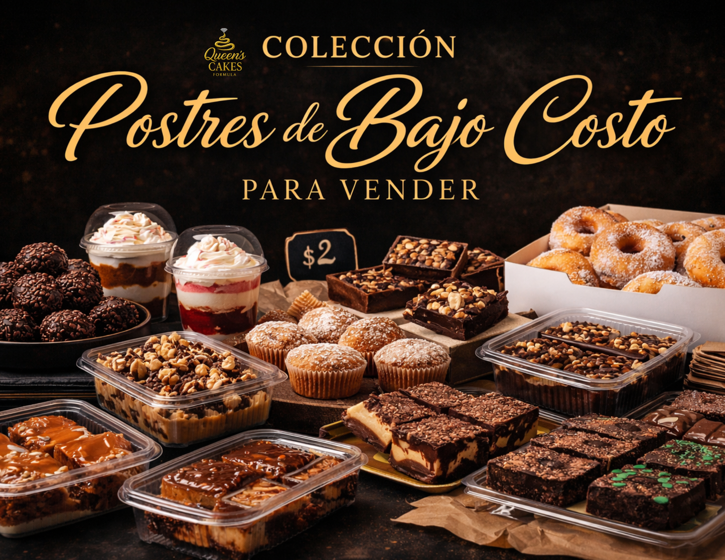 Colección Postres de Bajo Costo para Vender “NEW” (FAVOR LEER DESCRIPCIÓN)