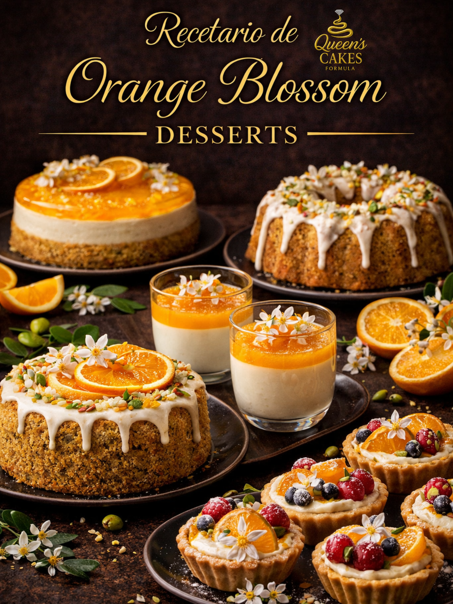 Recetario de Orange Blossom Desserts “NEW” (FAVOR LEER DESCRIPCIÓN)