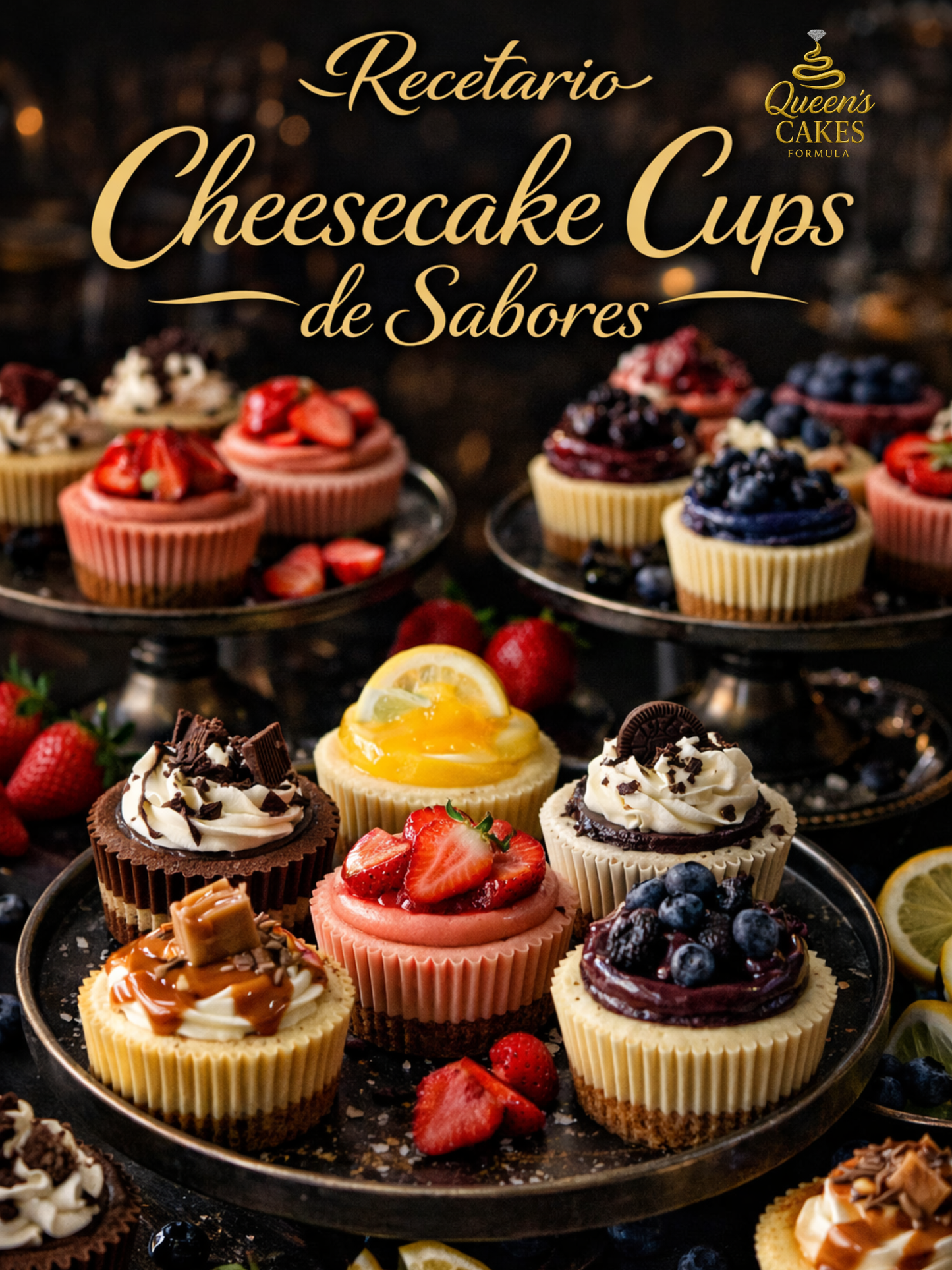 Recetario de Cheesecake Cups de Sabores Vol.2 “NEW” (FAVOR LEER DESCRIPCIÓN)