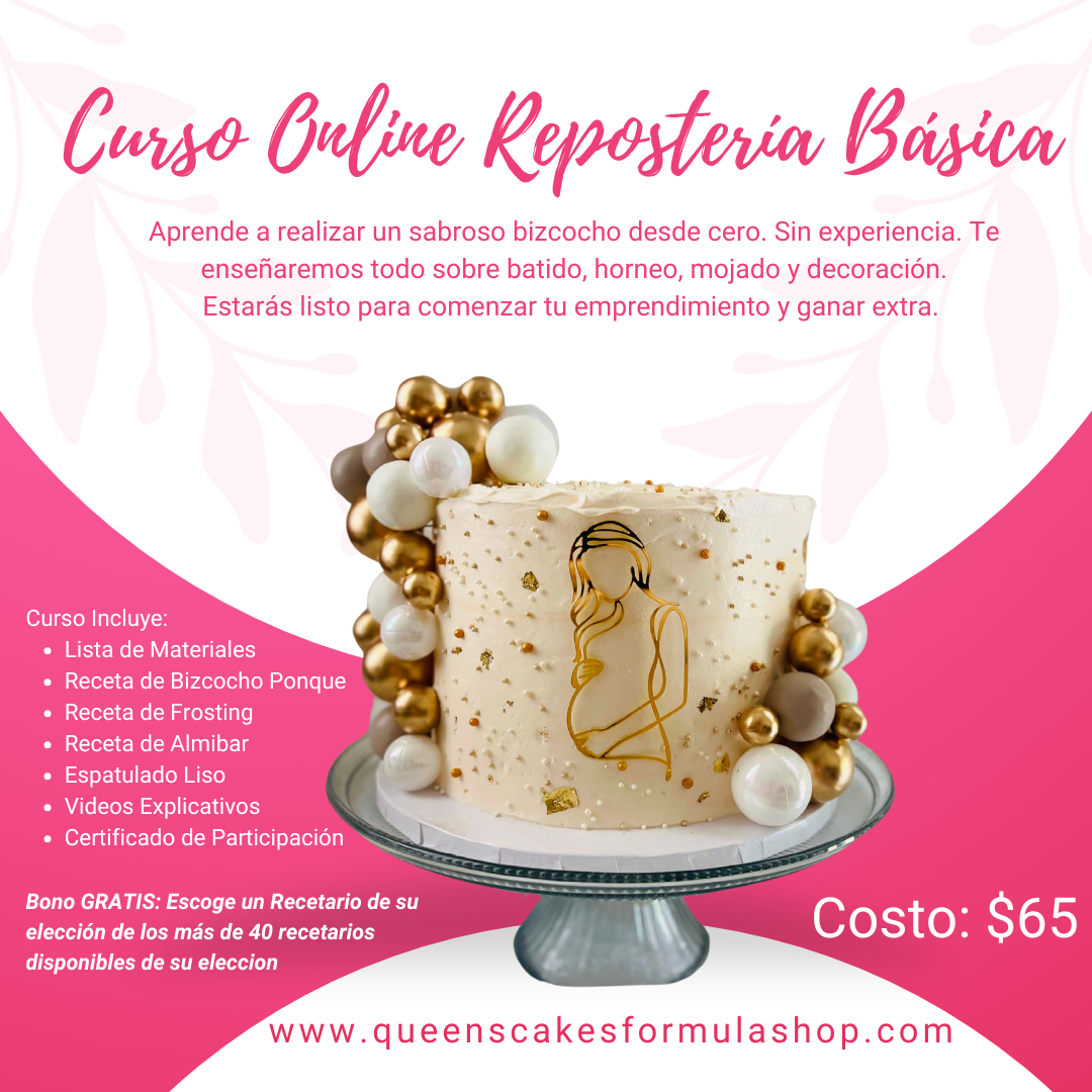 Curso Online de Repostería Básica (Totalmente Nuevo: 2025)