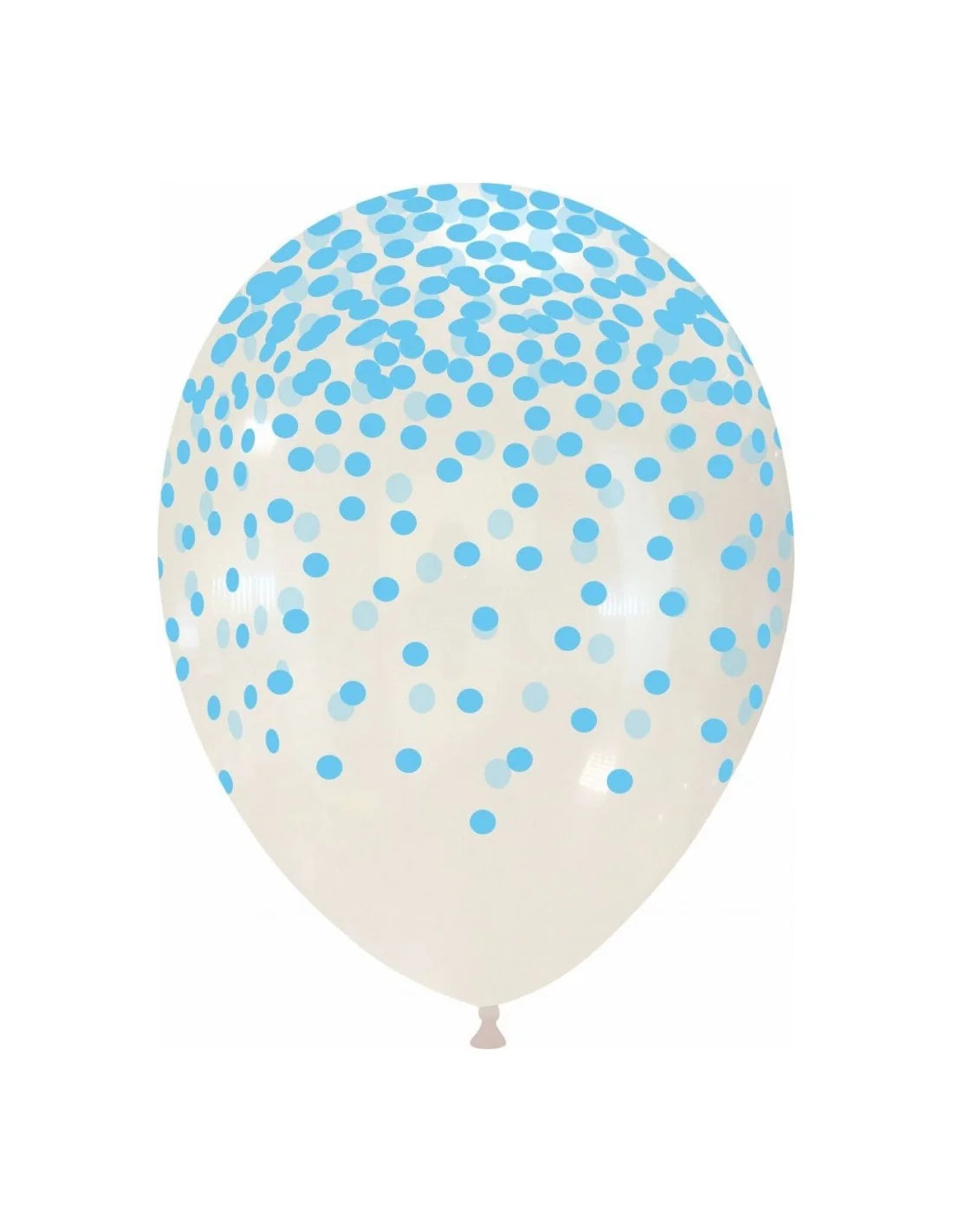 “Clear Confetti Ballons”