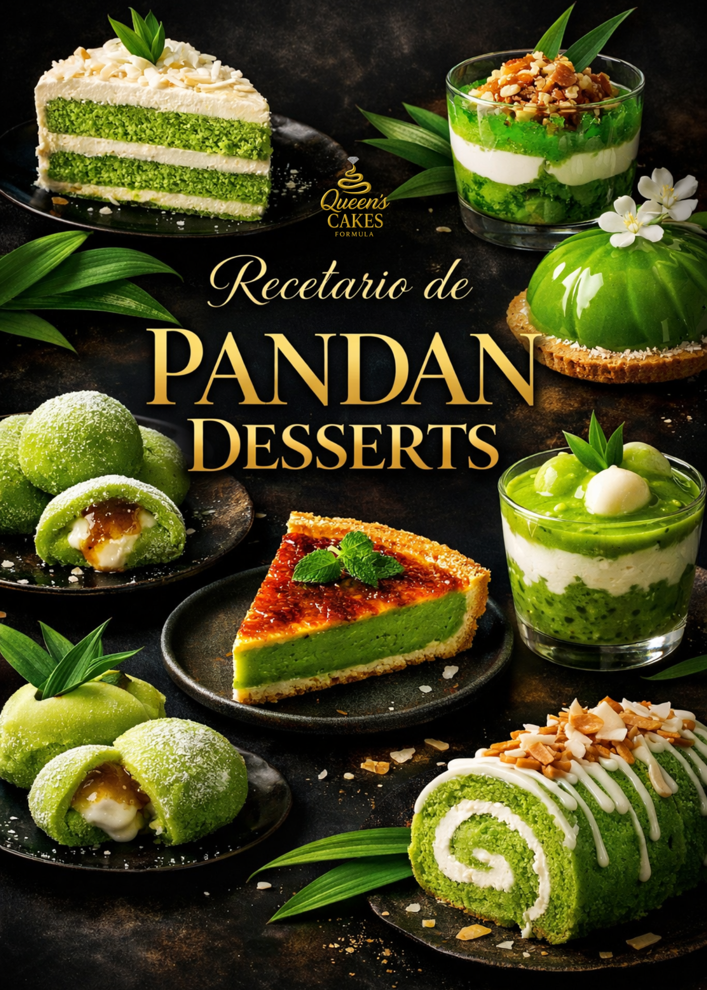Recetario de Pandan Desserts “NEW” (FAVOR LEER DESCRIPCIÓN)