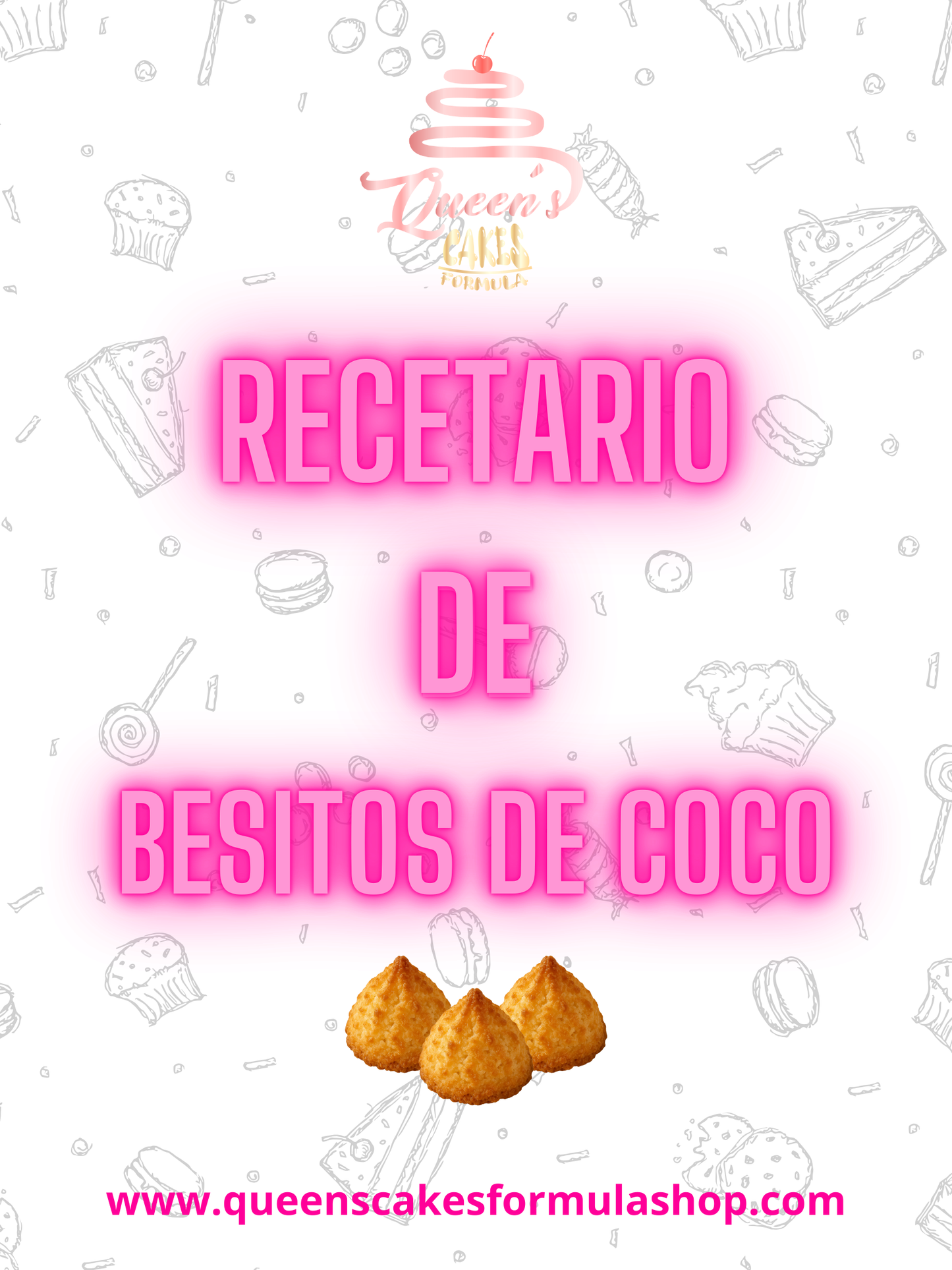 Recetario de Besitos de Coco (FAVOR LEER LA DESCRIPCIÓN)