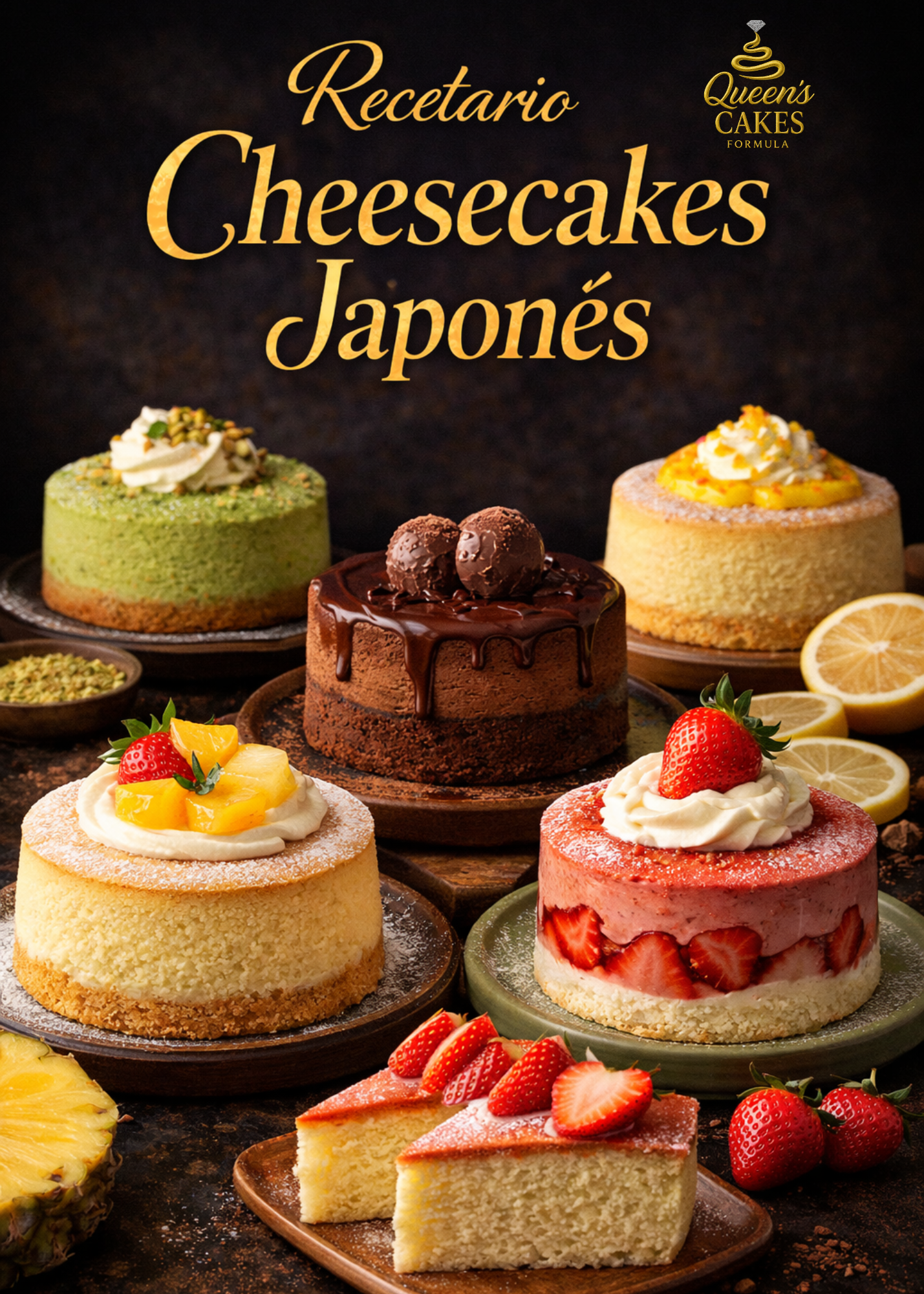 Recetario de Cheesecake Japonés “NEW” (FAVOR LEER DESCRIPCIÓN)
