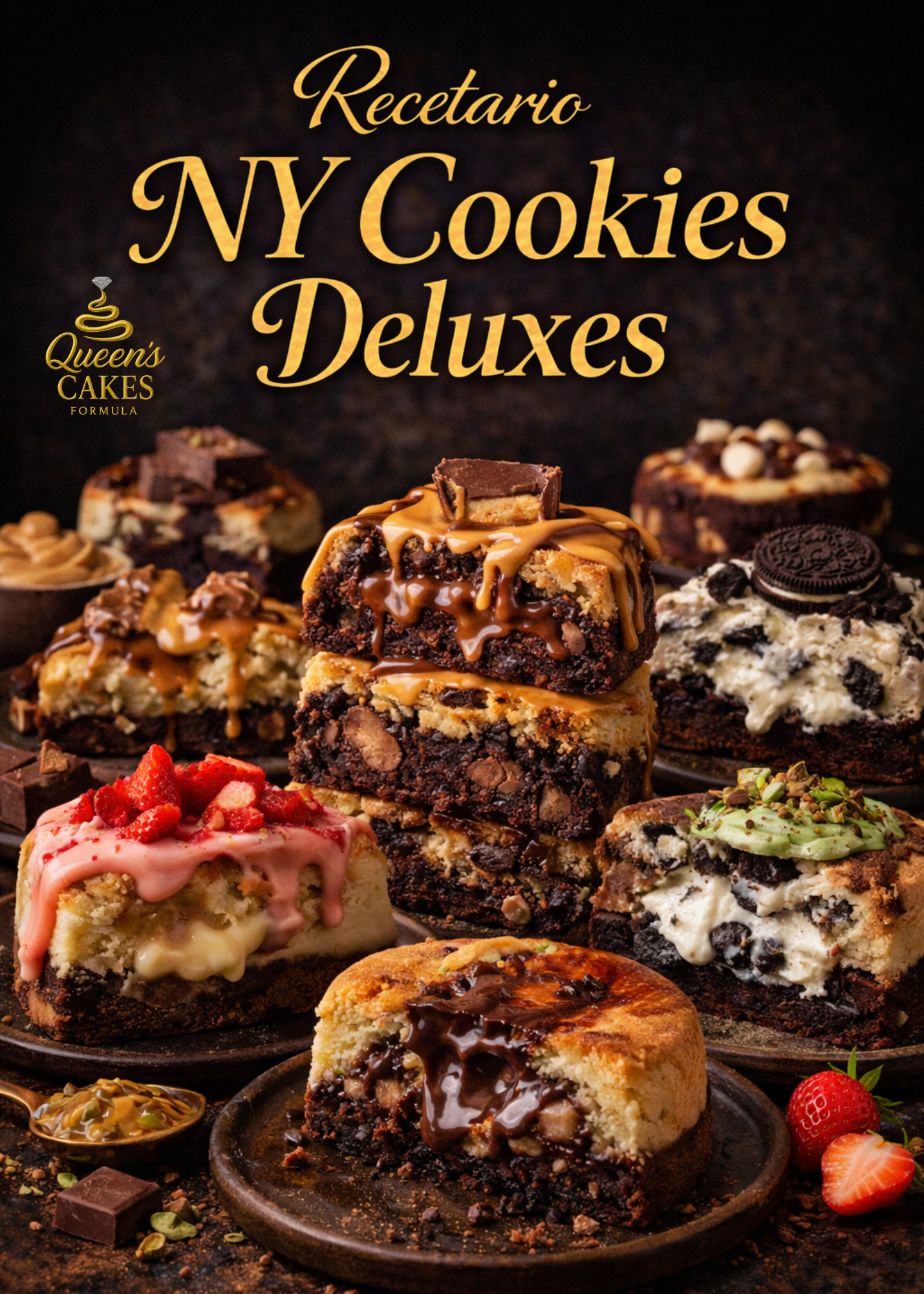 Recetario de NY Cookies Deluxes “NEW” (FAVOR LEER DESCRIPCIÓN)