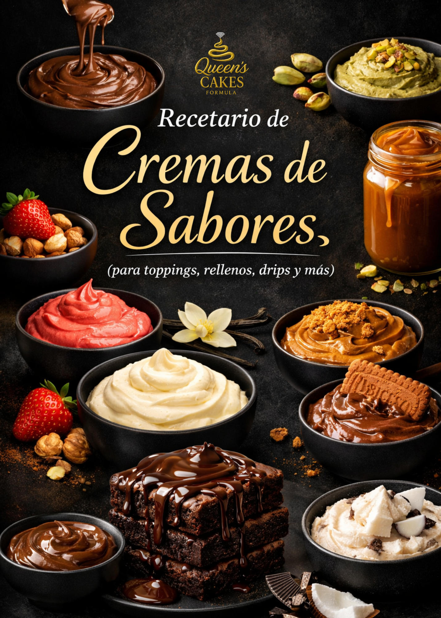 Recetario de Cremas de Sabores “NEW” (FAVOR LEER DESCRIPCIÓN)