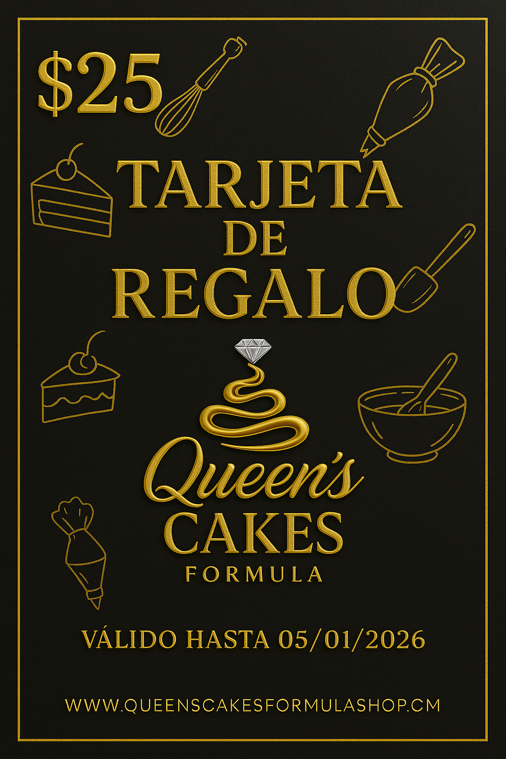 Tarjeta de Regalo $25