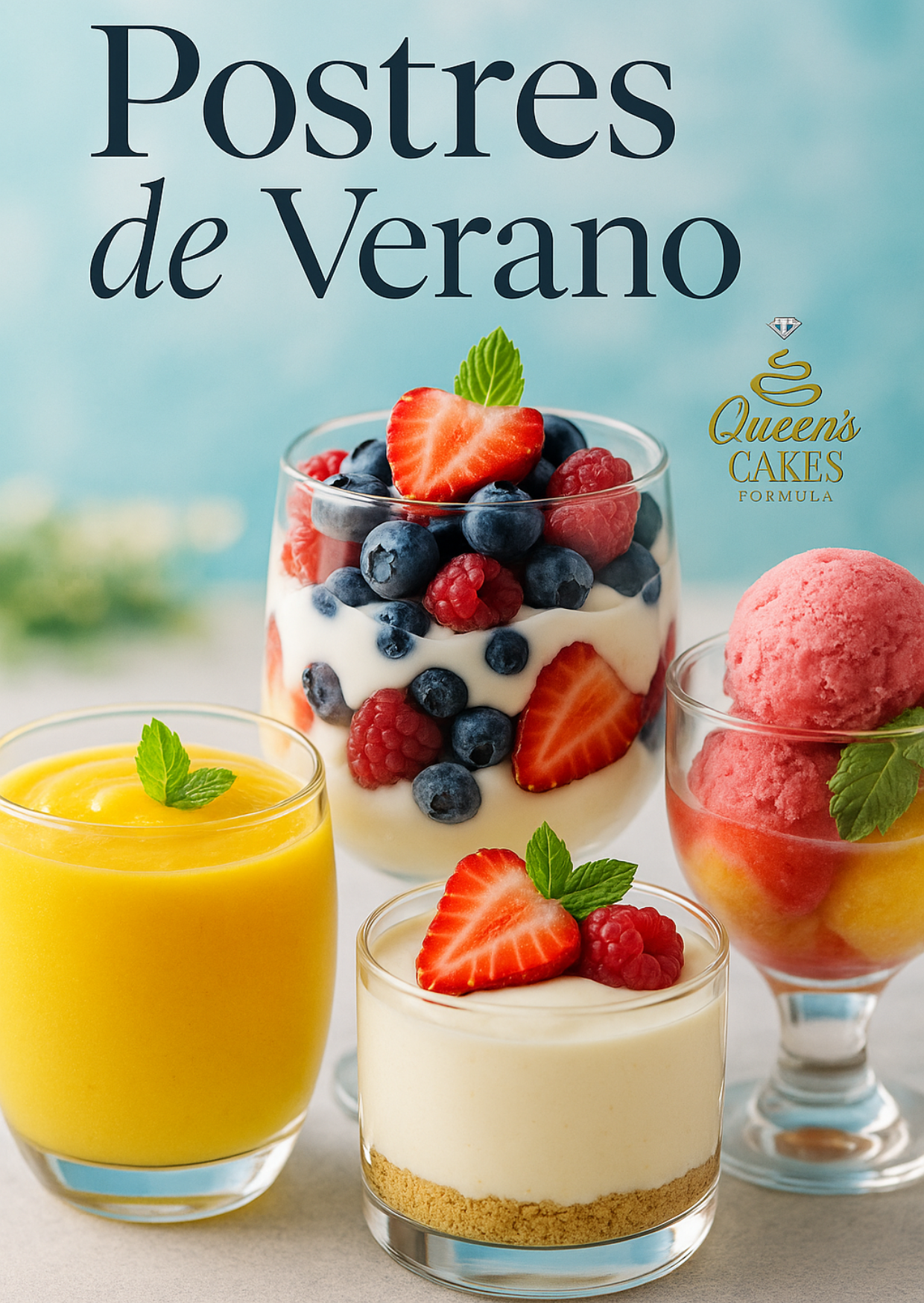 Recetario Postres de Verano (FAVOR LEER DESCRIPCIÓN)