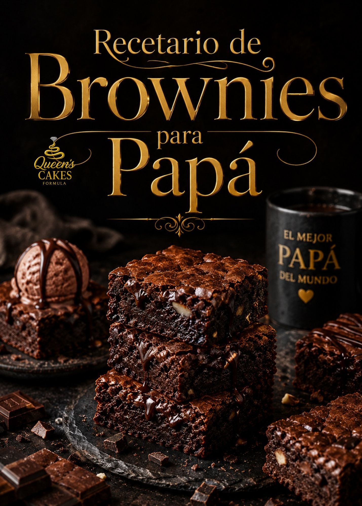Recetario Brownies para Papá Vol.2 “NEW” (FAVOR LEER DESCRIPCIÓN)