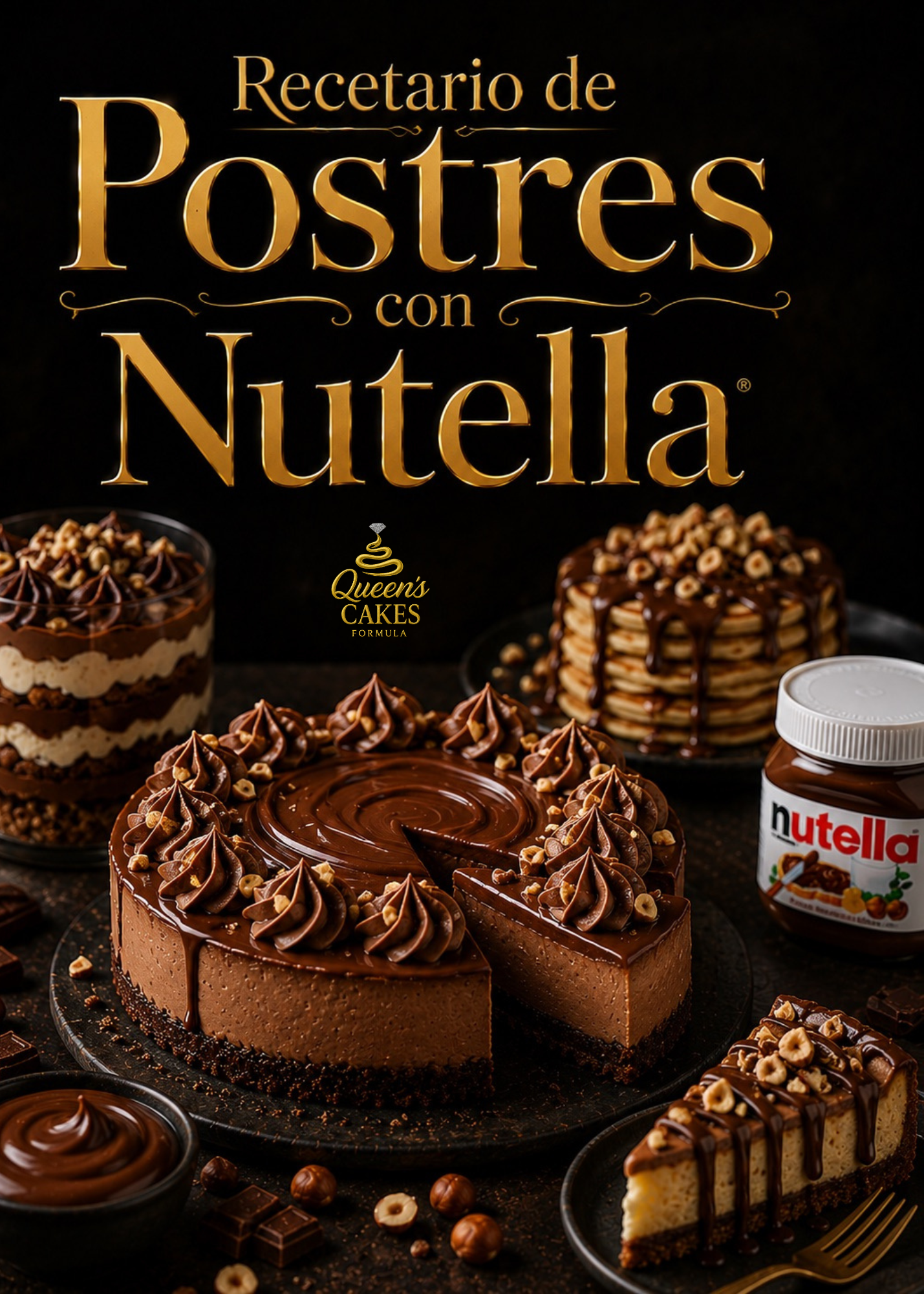 Recetario Postres con Nutella “NEW” (FAVOR LEER DESCRIPCIÓN)