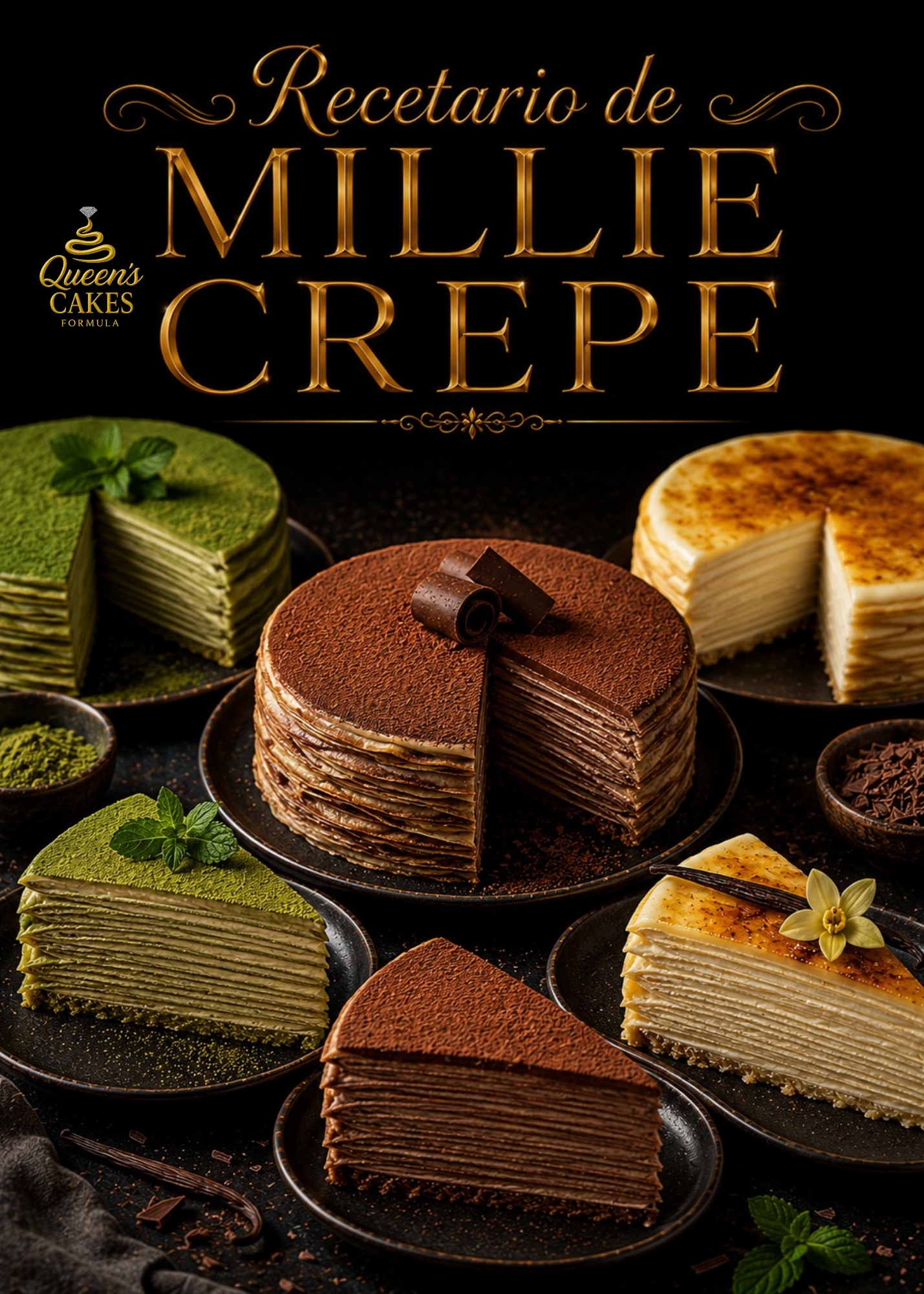 Recetario Millie Crepe Vol.2 “NEW” (FAVOR LEER DESCRIPCIÓN)