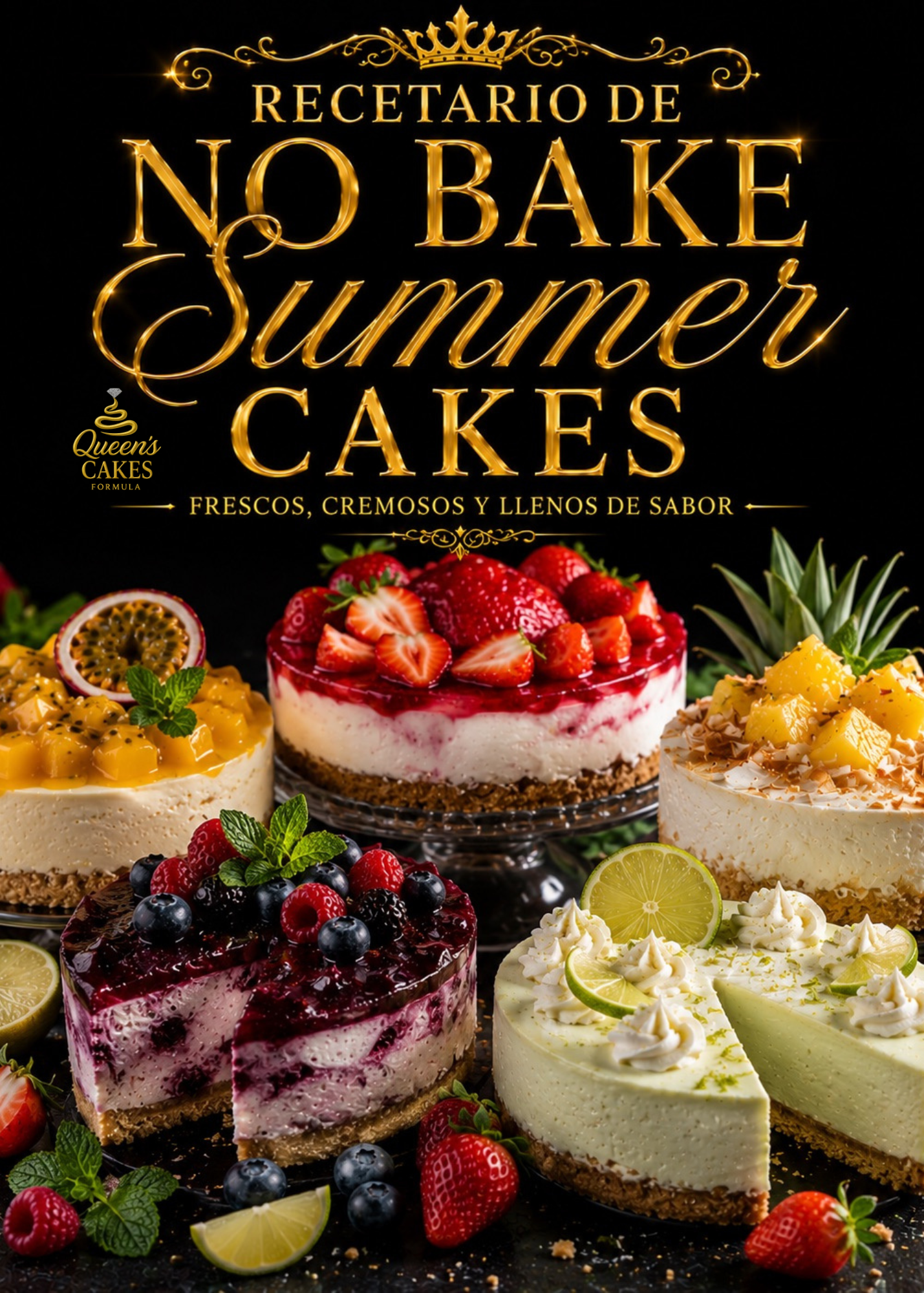 Recetario No Bake Summer Cakes “NEW” (FAVOR LEER DESCRIPCIÓN)