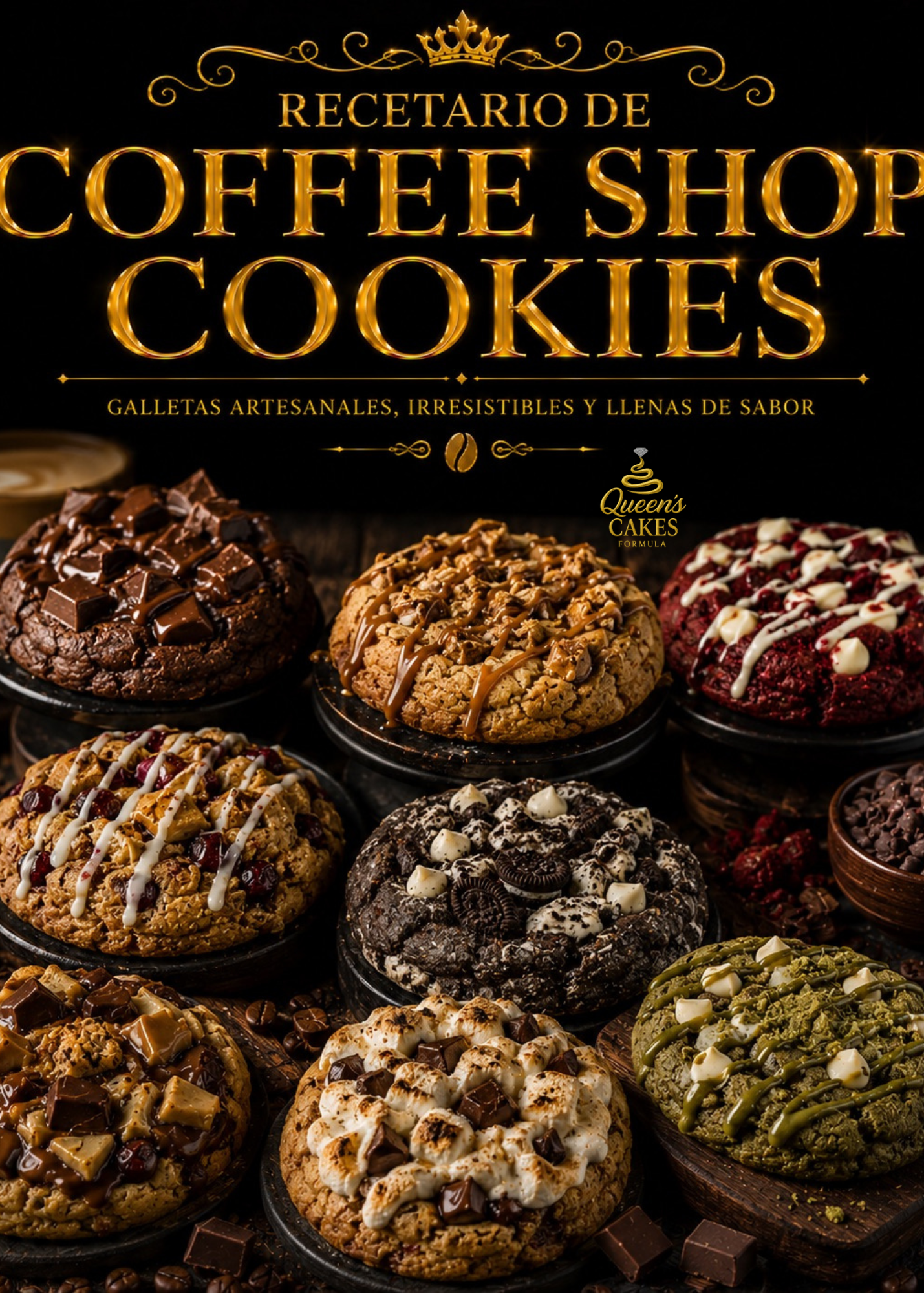 Recetario Coffee Shop Cookies “NEW” (FAVOR LEER DESCRIPCIÓN)