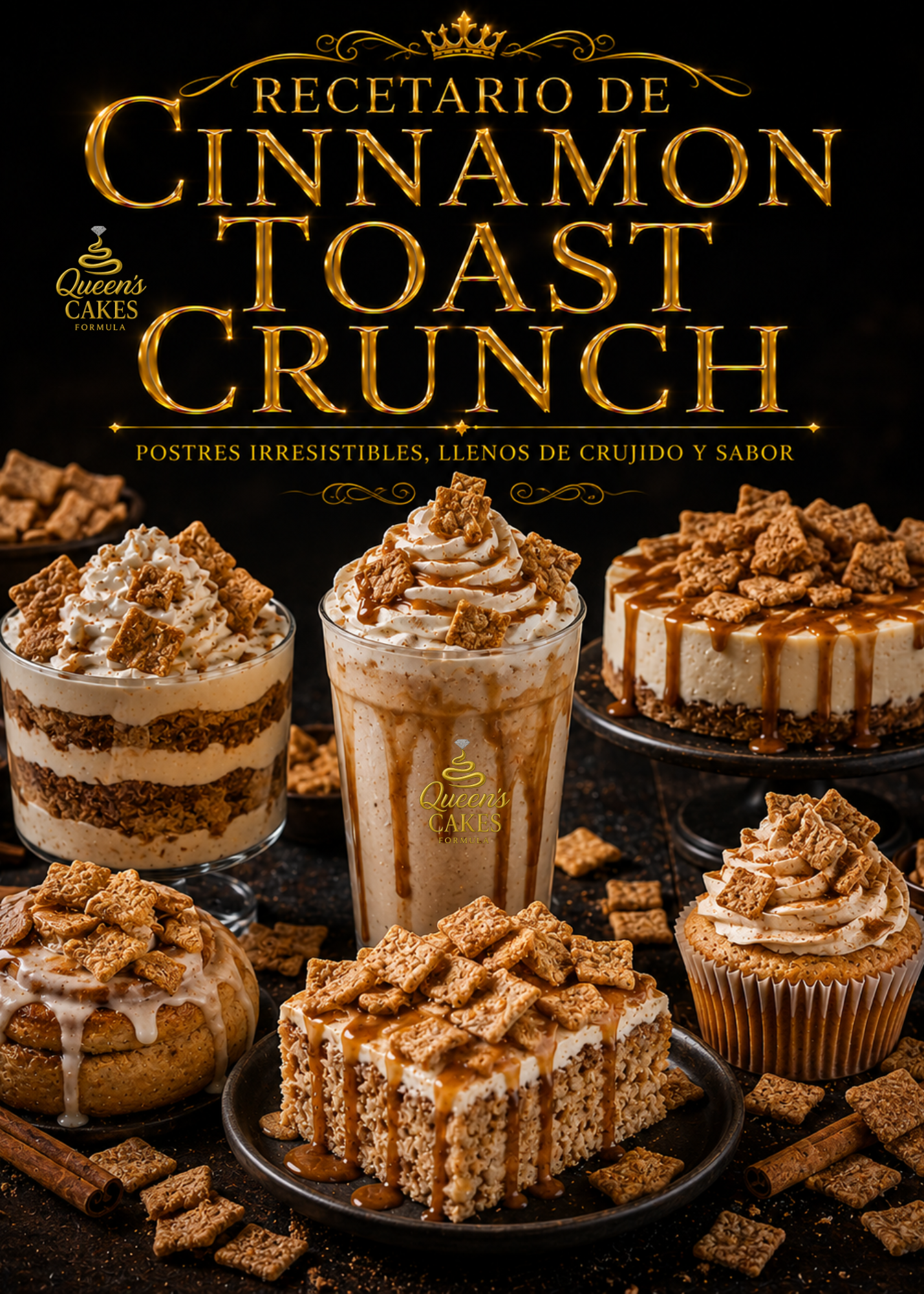 Recetario Cinnamon Toast Crunch “NEW” (FAVOR LEER DESCRIPCIÓN)