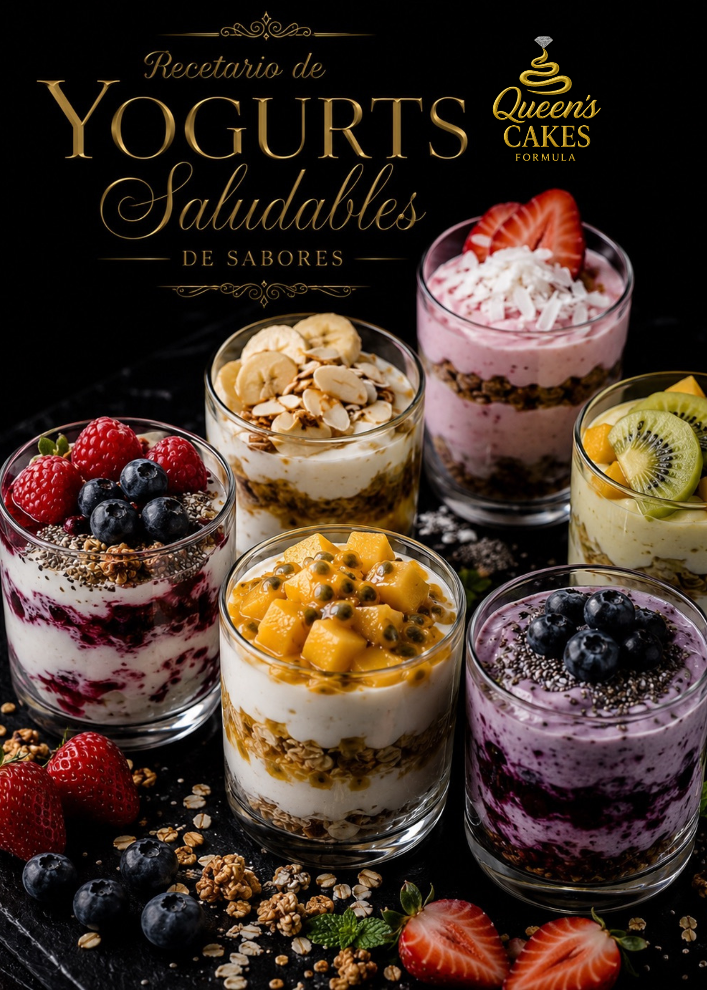 Recetario de Yogurts Saludables Vol.2 “NEW” (FAVOR LEER DESCRIPCIÓN)