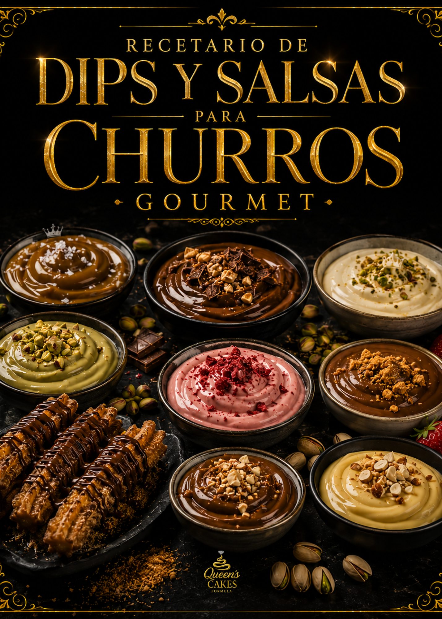 Recetario de Dips & Salsas para Churros Gourmet | Recetario Digital