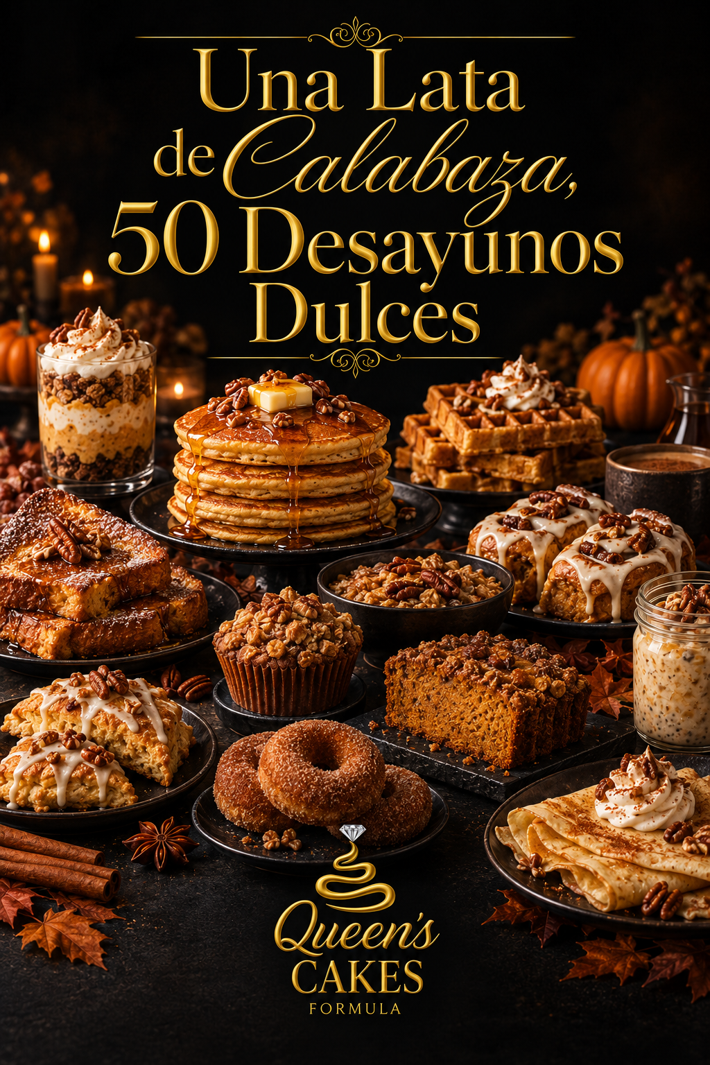 Recetario Una Lata de Calabaza, 50 Desayunos Dulces | Recetario Digital