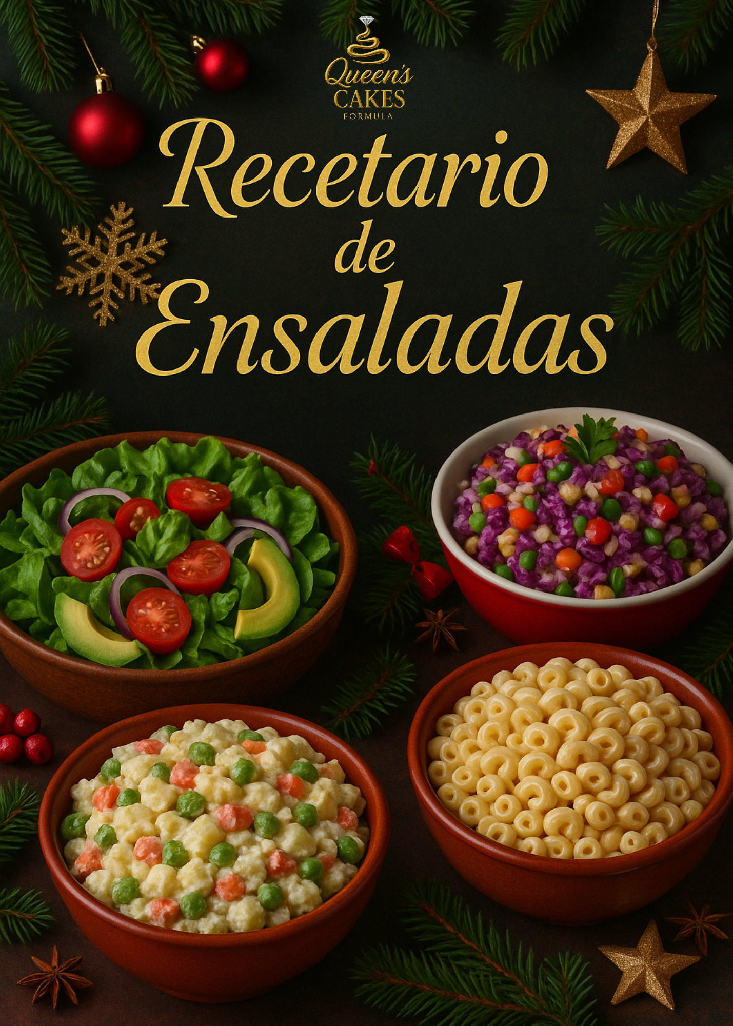 Recetario de Ensaladas Vol.2 “NEW” (FAVOR LEER DESCRIPCIÓN)