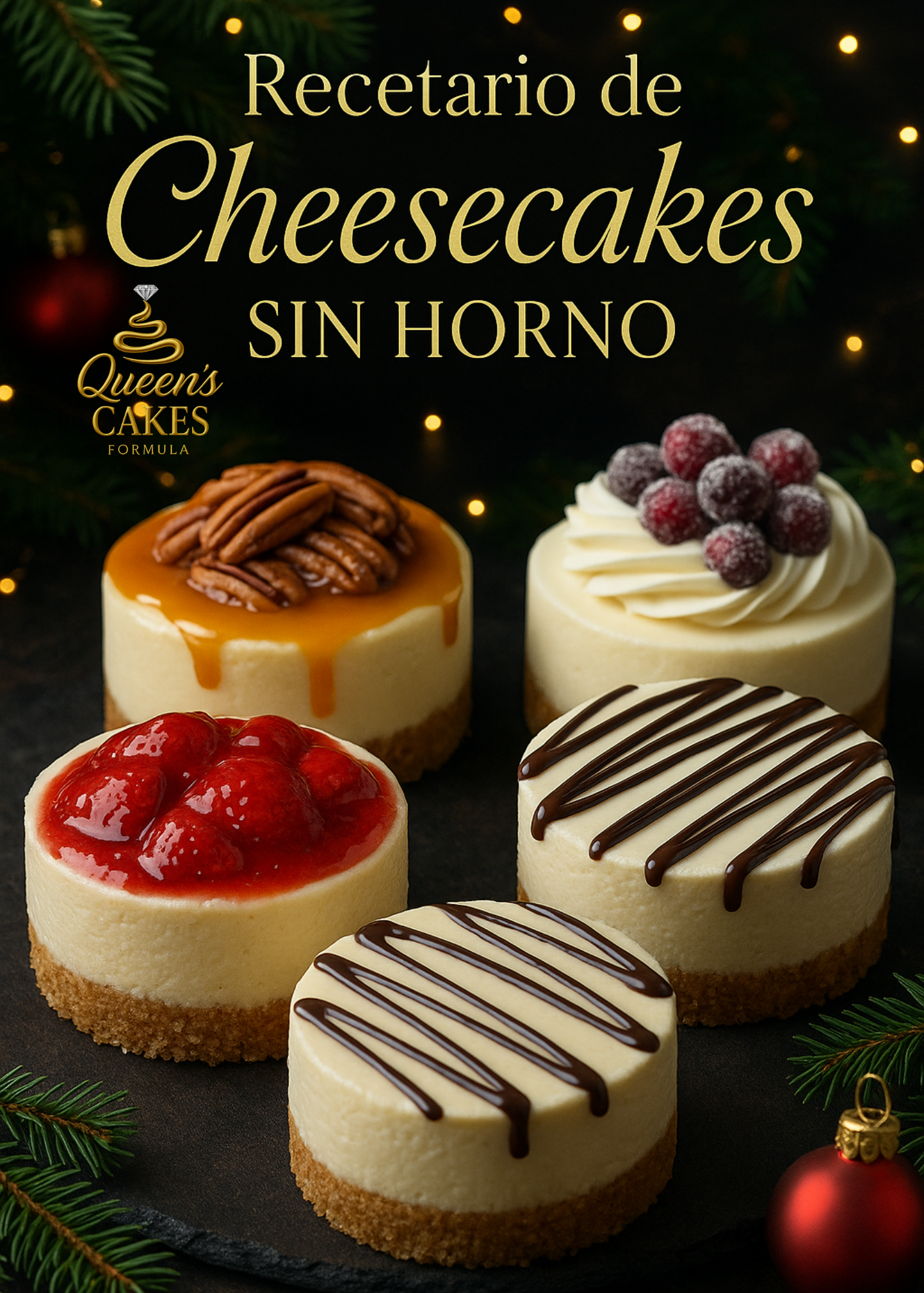 Recetario de Cheesecakes Sin Horno “NEW” (FAVOR LEER DESCRIPCIÓN)