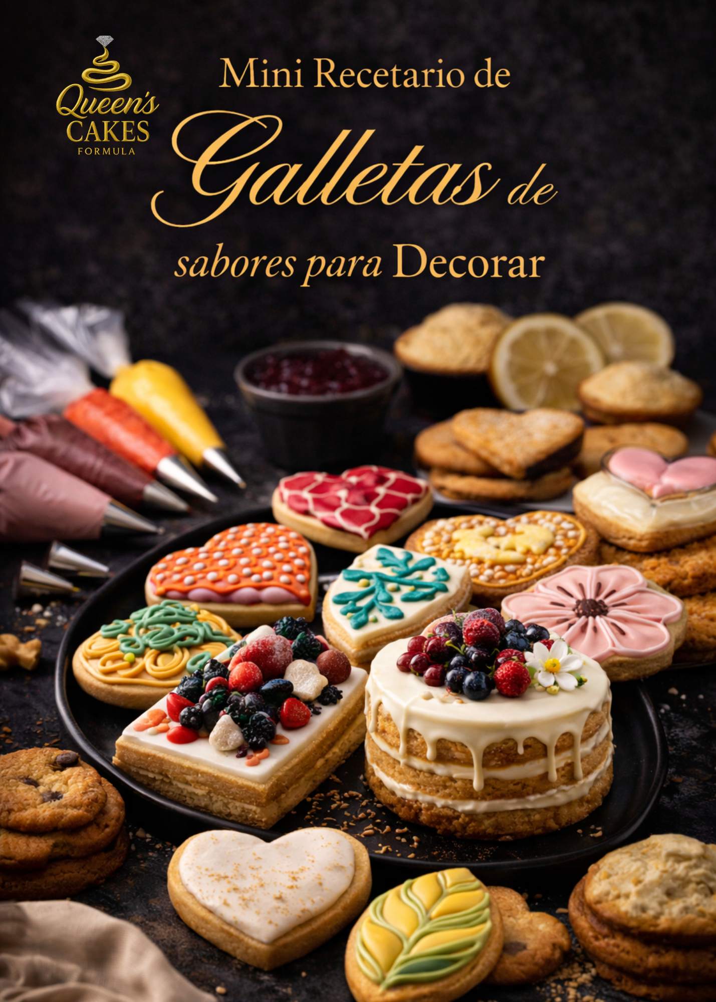 Mini Recetario de Galletas de sabores para Decorar Vol.3 (FAVOR LEER DESCRIPCIÓN)