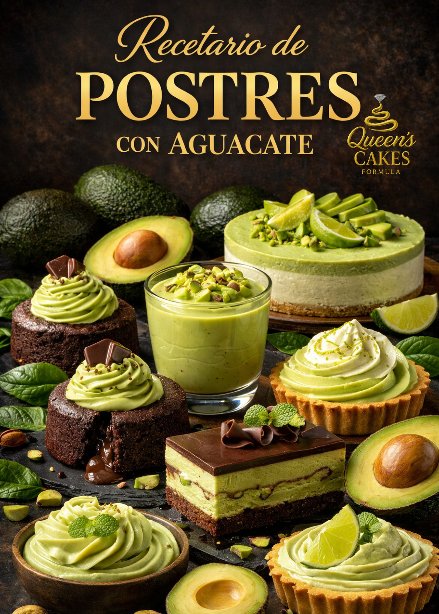 Recetario de Postres con Aguacate (FAVOR LEER DESCRIPCIÓN)