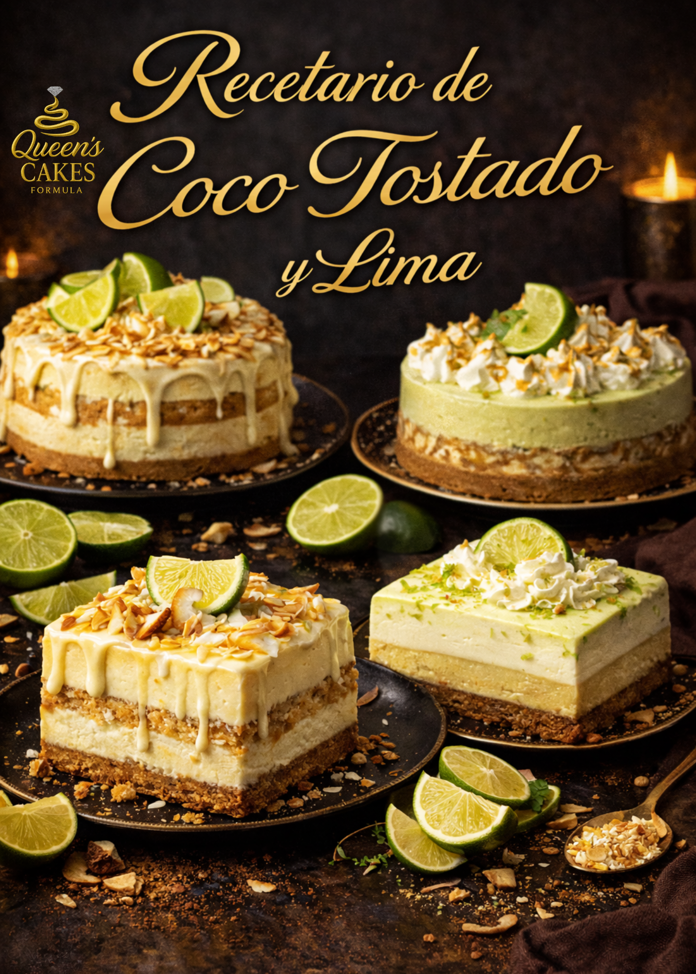 Recetario de Coco Tostado & Lima (FAVOR LEER DESCRIPCIÓN)